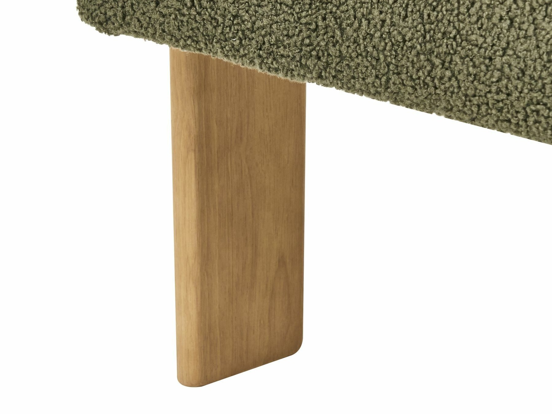 Komplet oblazinjenega pohištva Berwyn 2710 (Zelena + Svetel les)