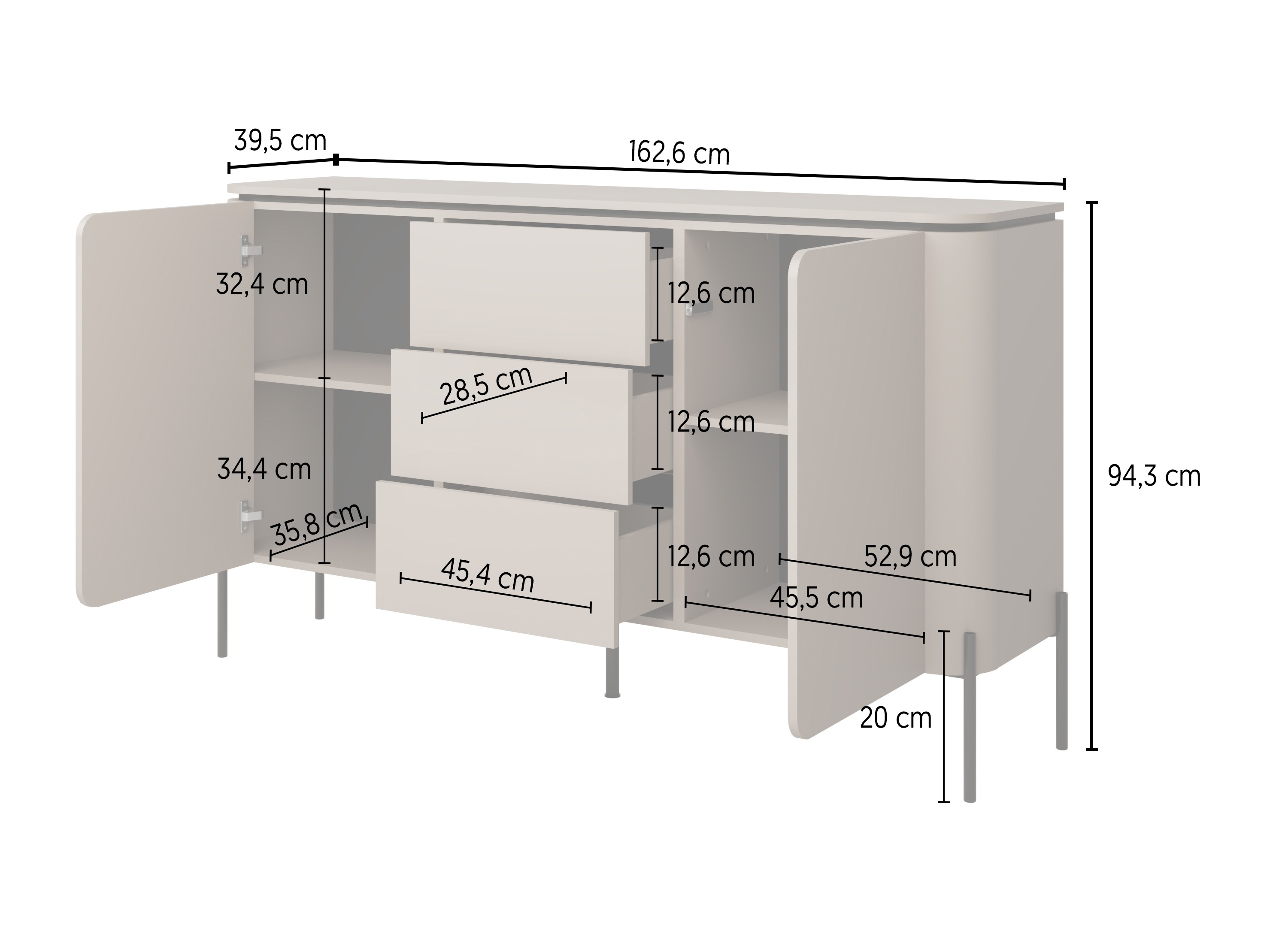 Komplet za dnevno sobo Mirbeno 104