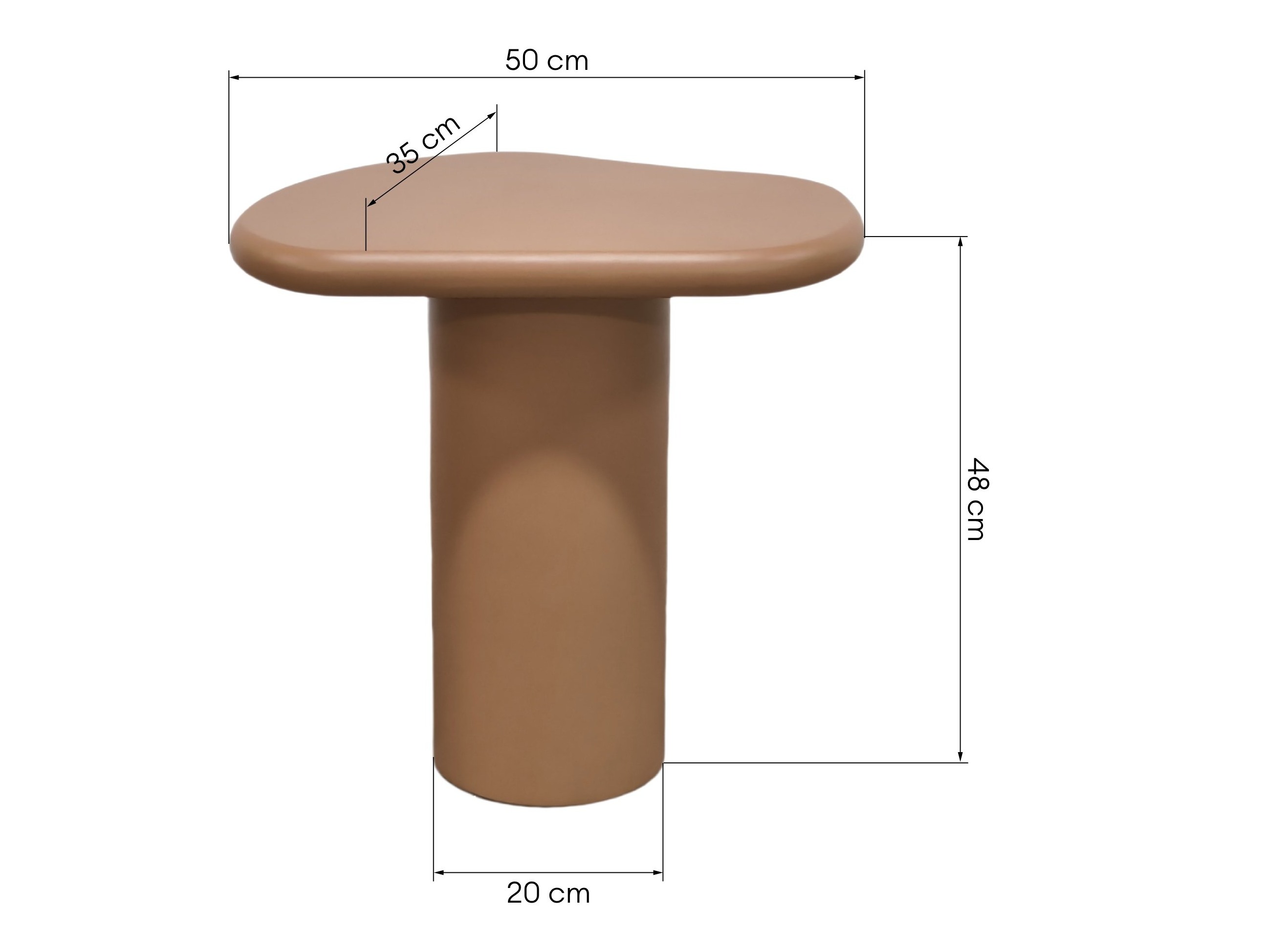 Stranska mizica Burleson 292