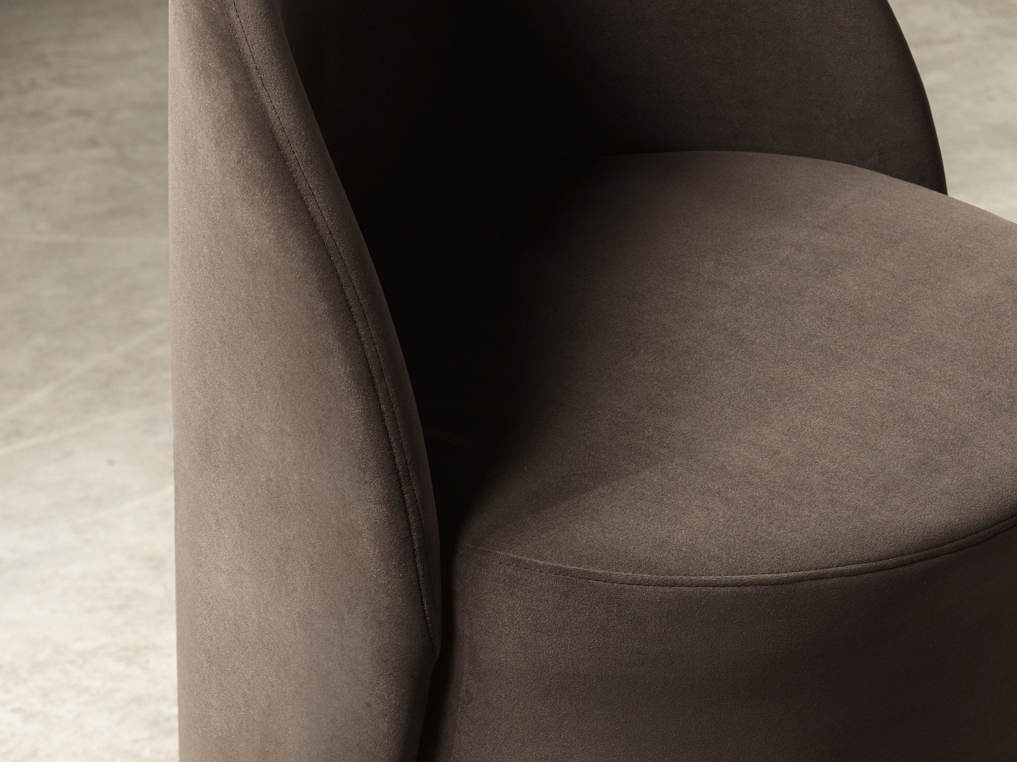 Fotelj Burleson 299 (Temno rjava)