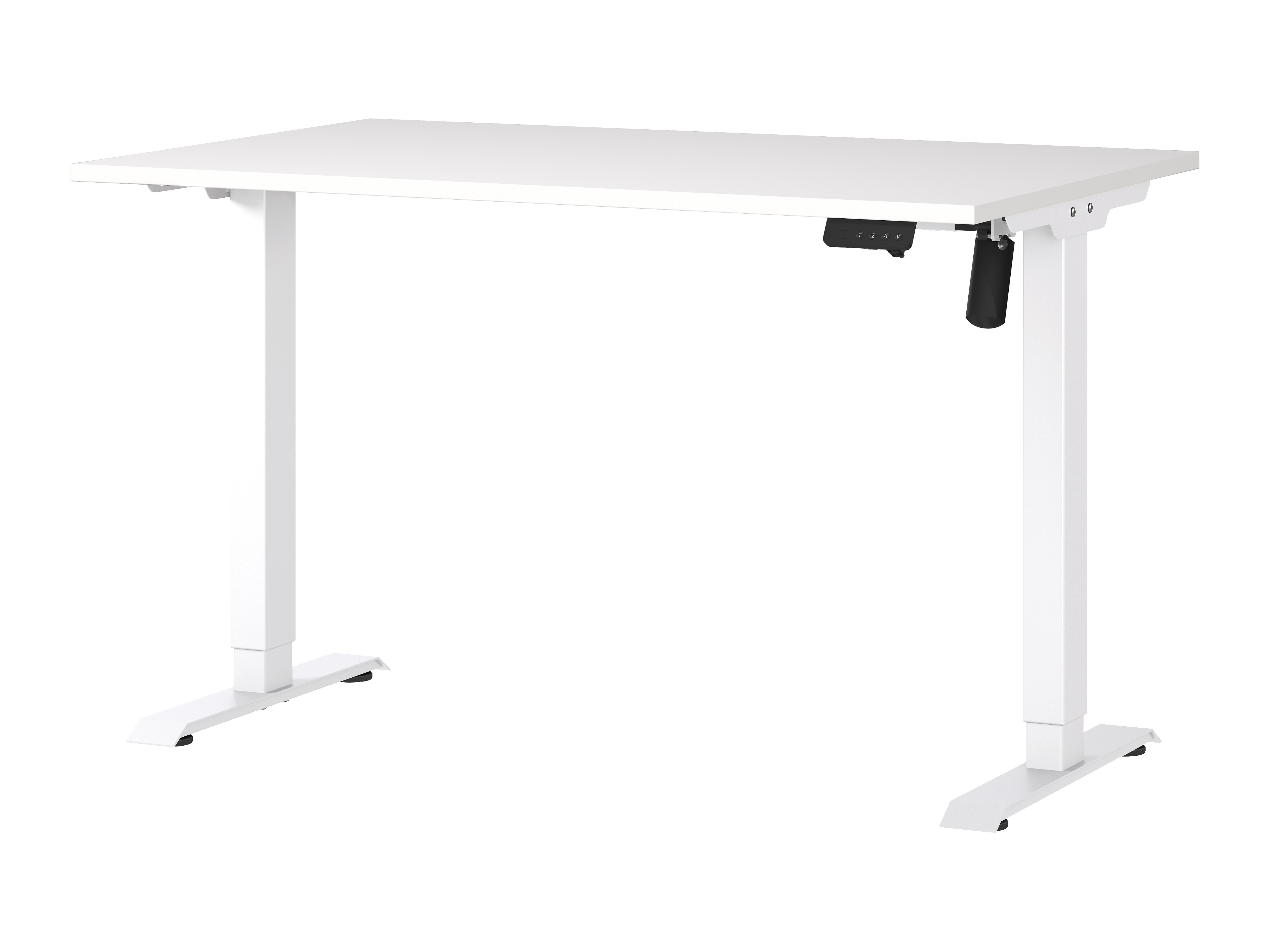 Dvižna pisalna miza Lartesi 115 (Bela)