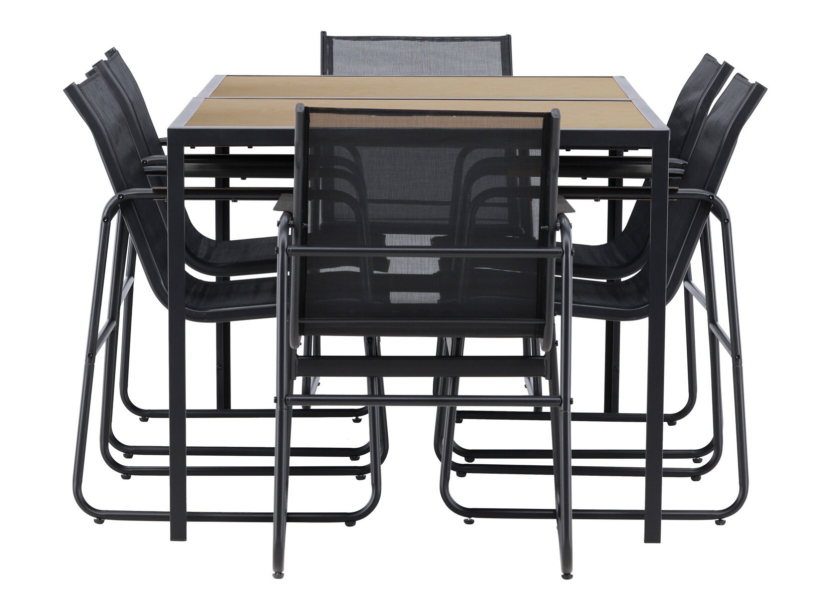 Komplet mize in stolov Dallas 4857