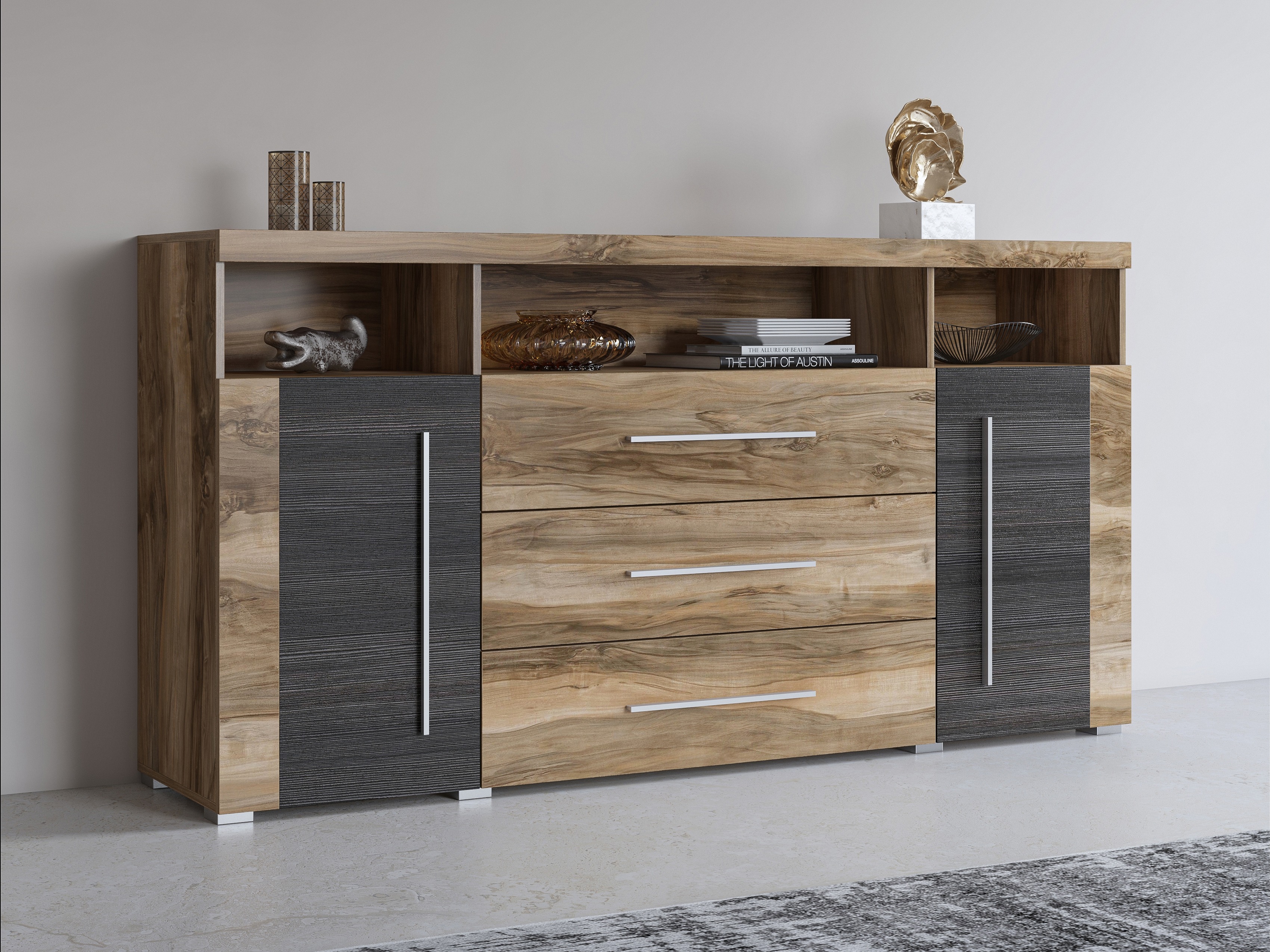 Komoda Sorciro 100 (Oreh + Temen hrast)