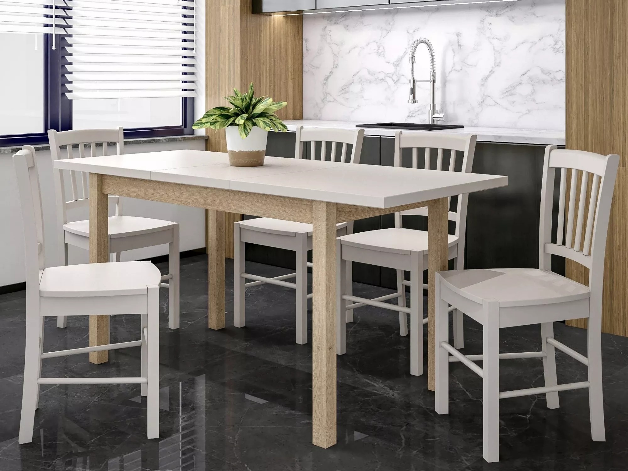 Miza Detroit 781 (Kašmir + Hrast)