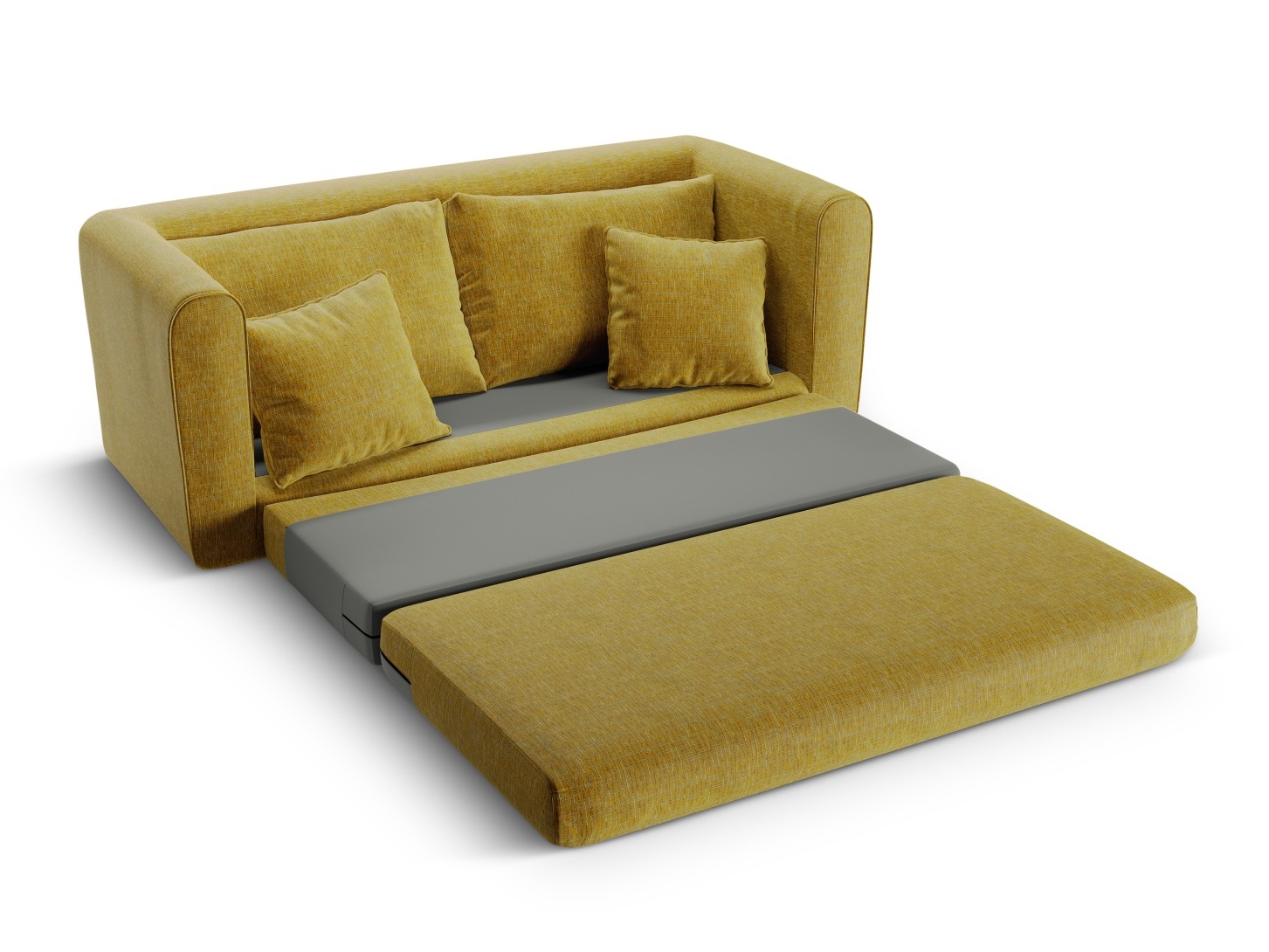 Raztegljiv kavč Beckley 101 (Baltimore Mostaza)