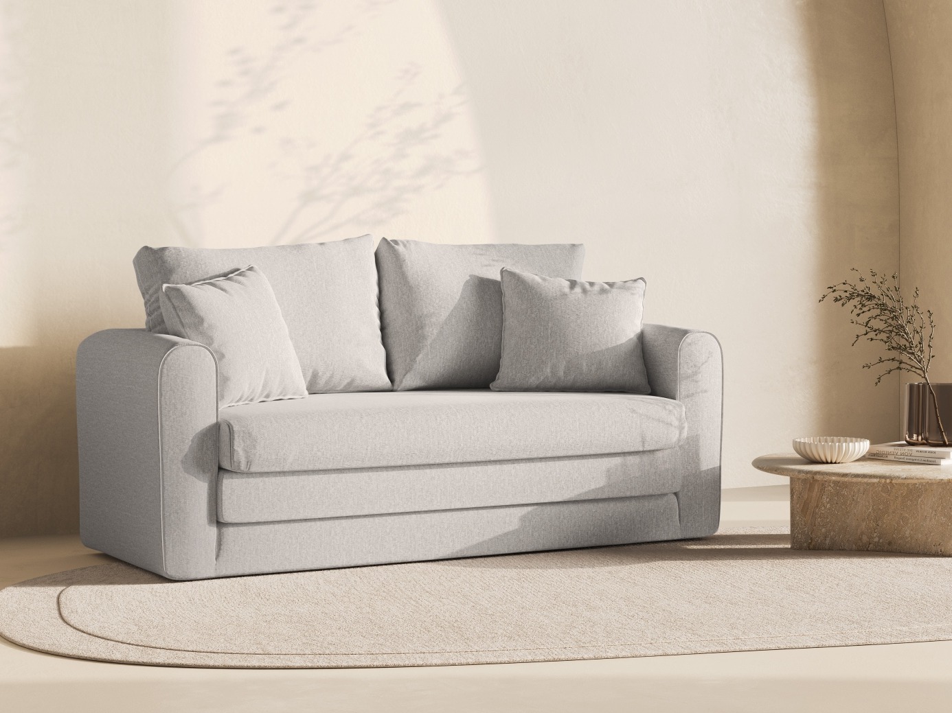 Raztegljiv kavč Beckley 101 (Solid 80)