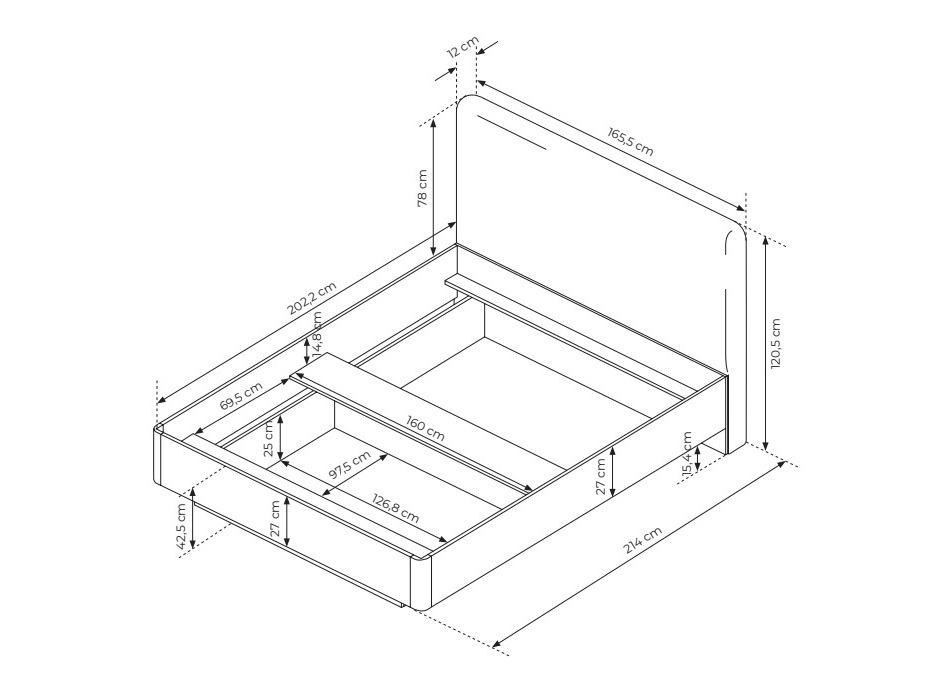 Postelja Odesonu 104