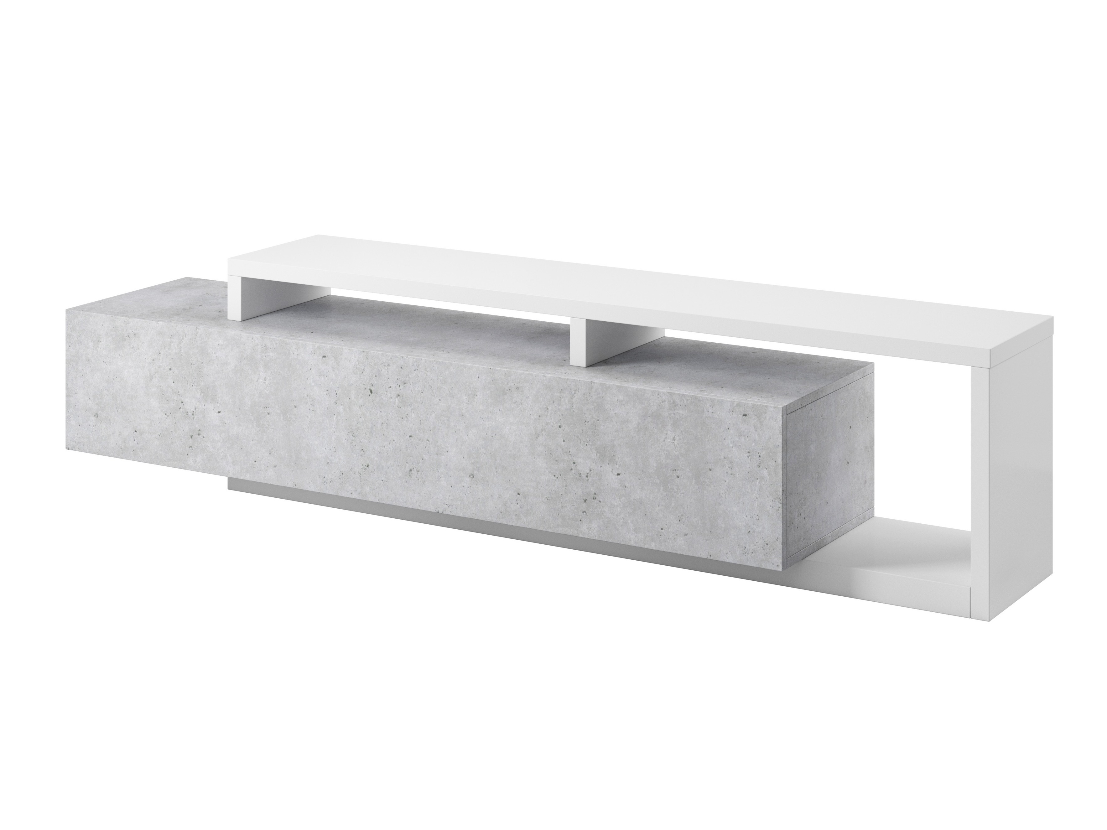 TV-omarica Lutiva 103 (Bela + Beton)