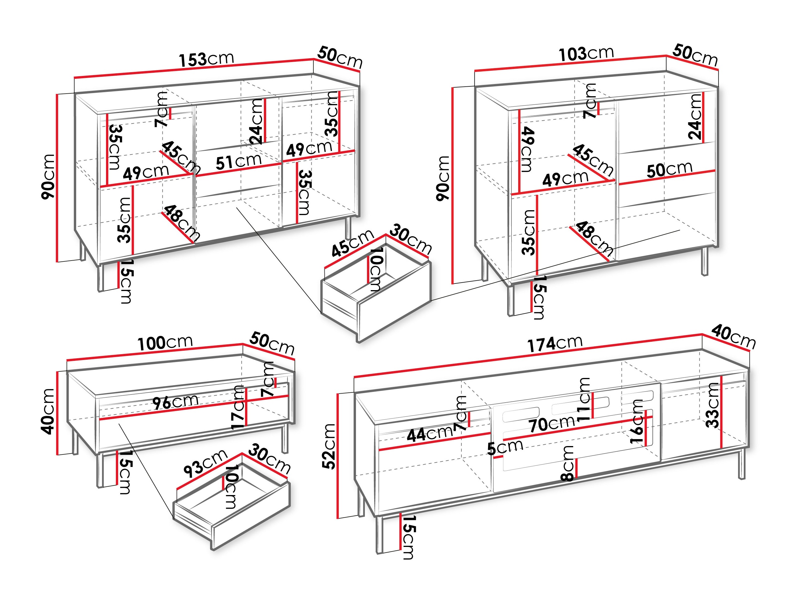Komplet za dnevno sobo Comfivo Delruva 109 (Bela)