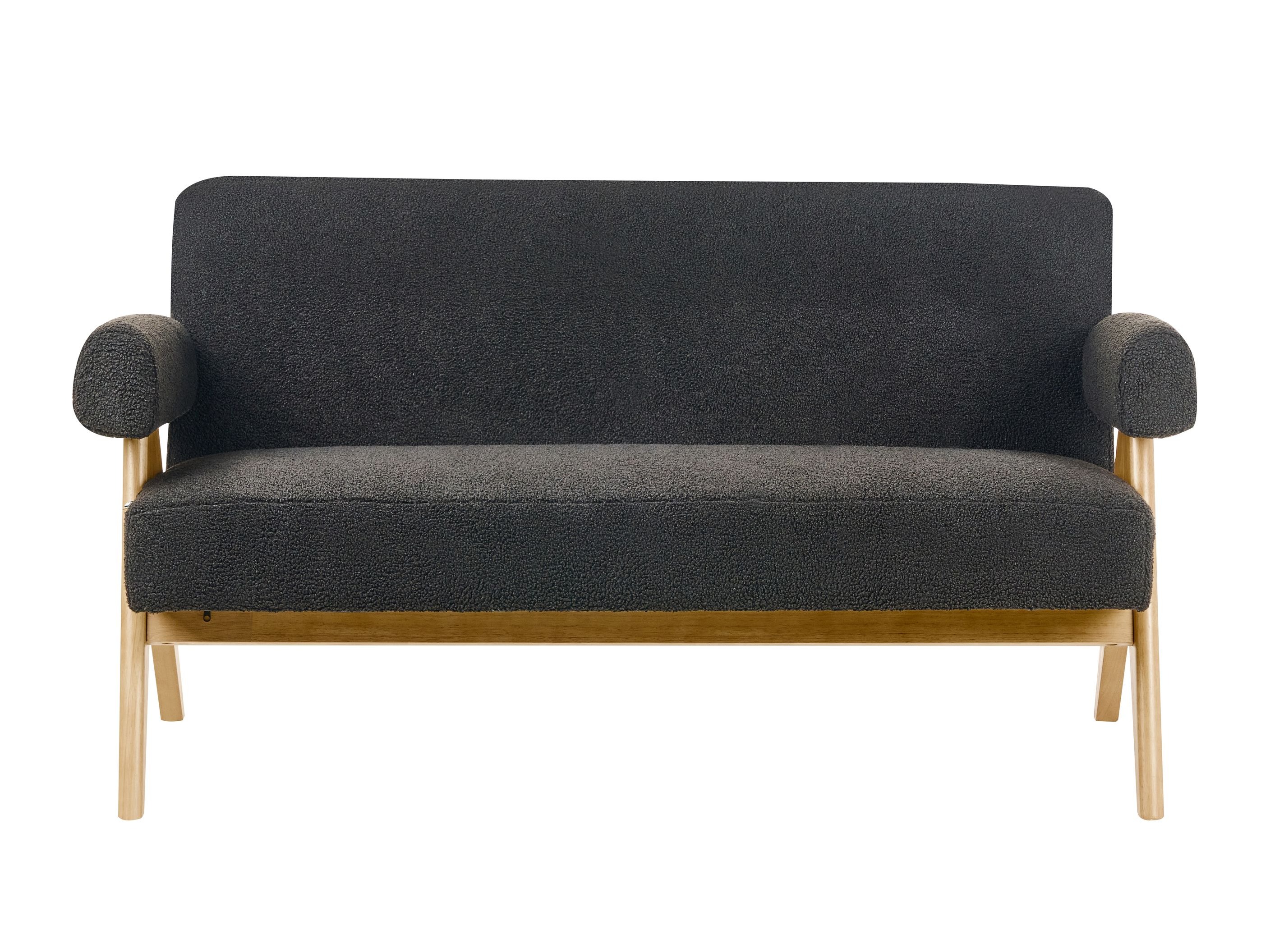 Klop z oblazinjenjem Berwyn 2713 (Črna + Svetel les)