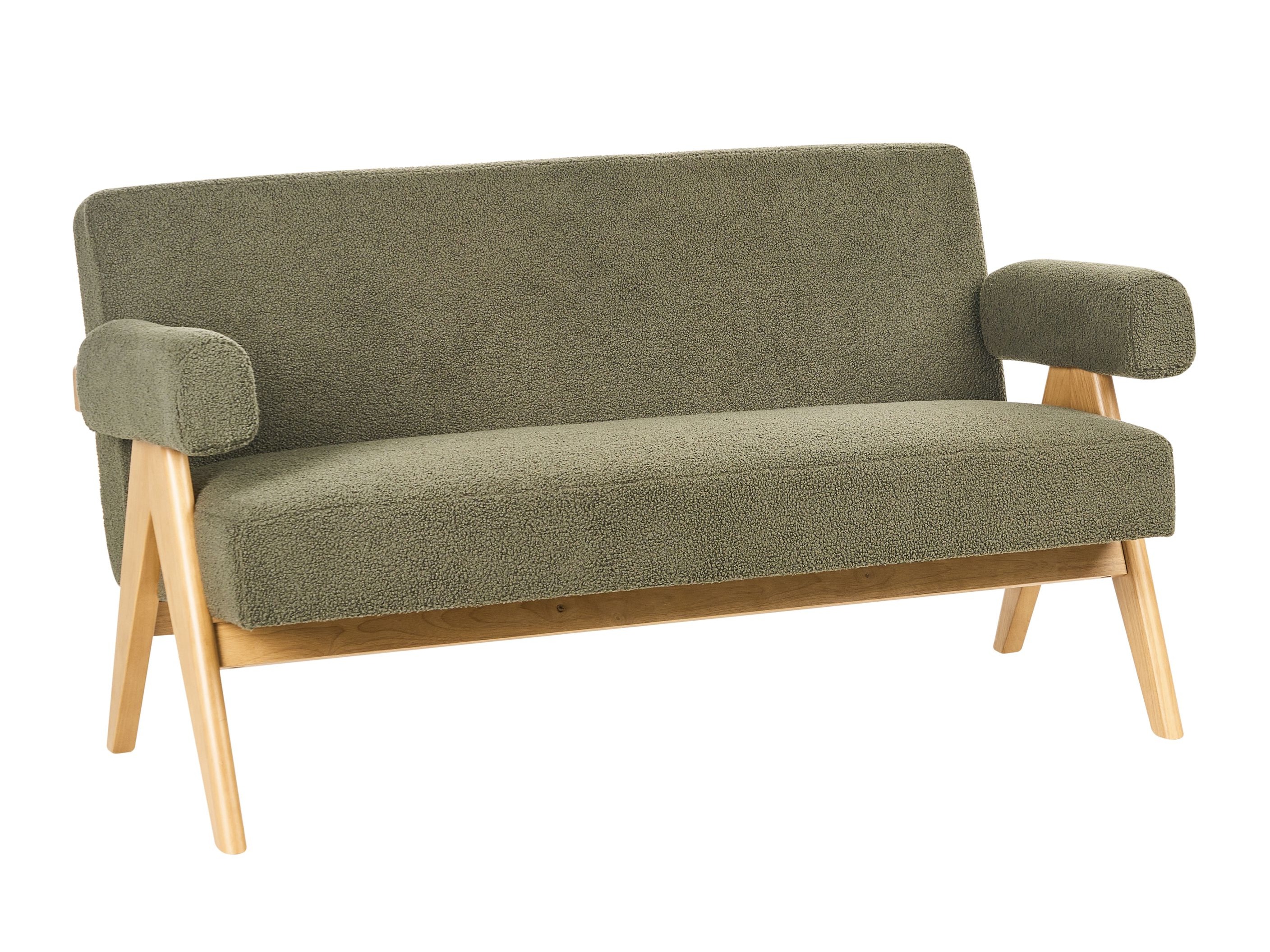 Klop z oblazinjenjem Berwyn 2713 (Zelena + Svetel les)