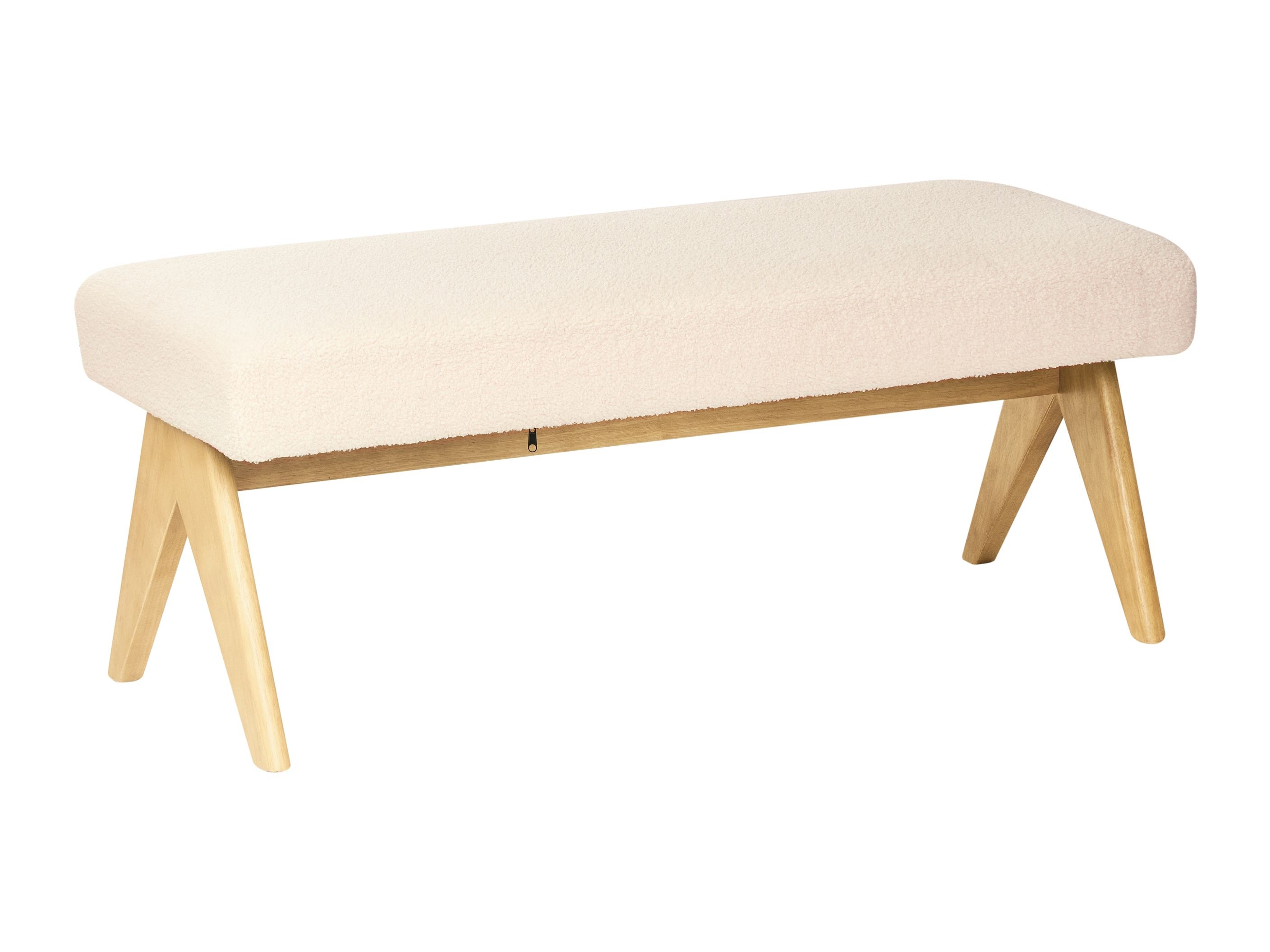 Klop z oblazinjenjem Berwyn 2714 (Bela + Svetel les)