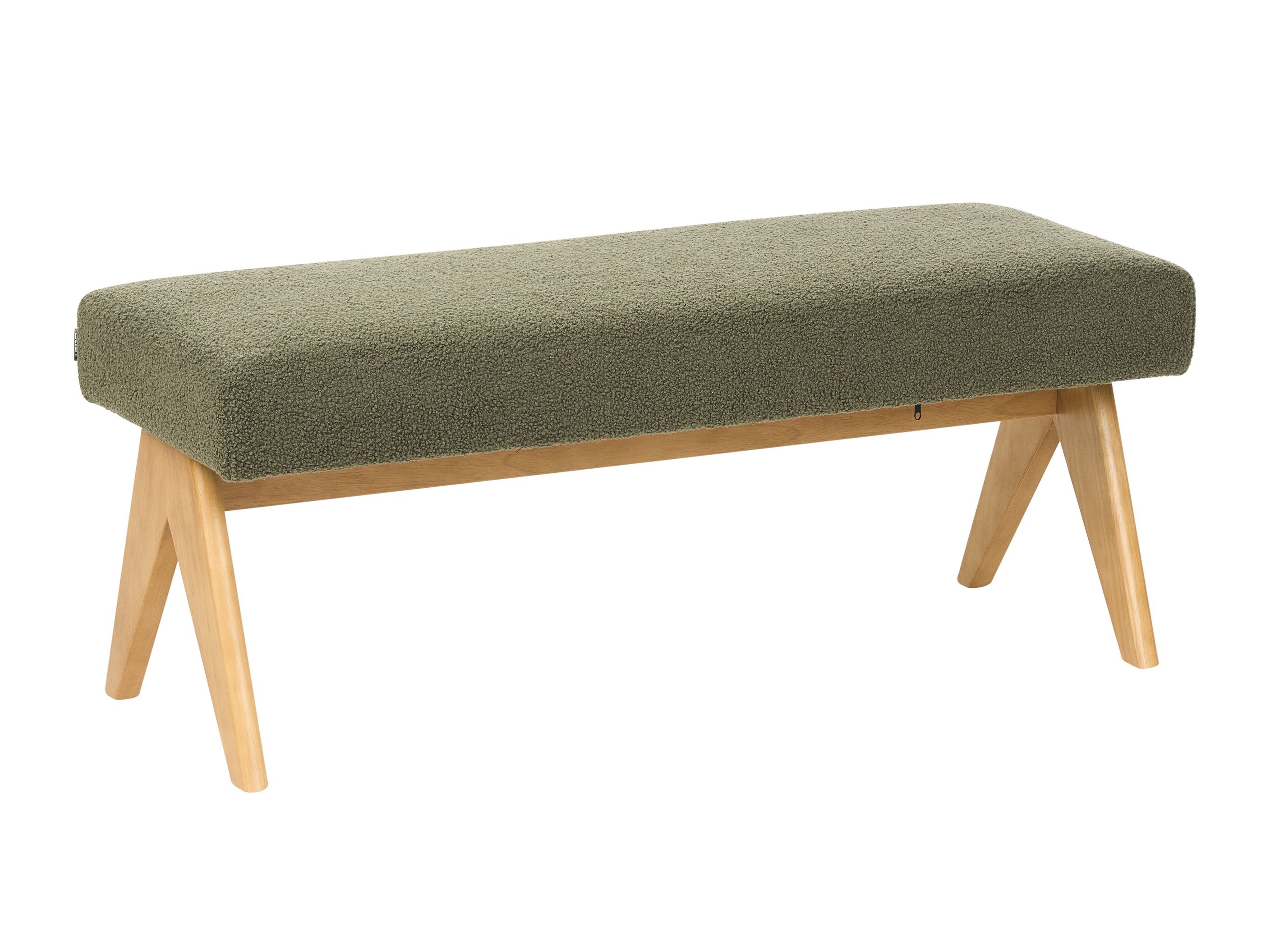 Komplet oblazinjenega pohištva Berwyn 2715 (Zelena + Svetel les)