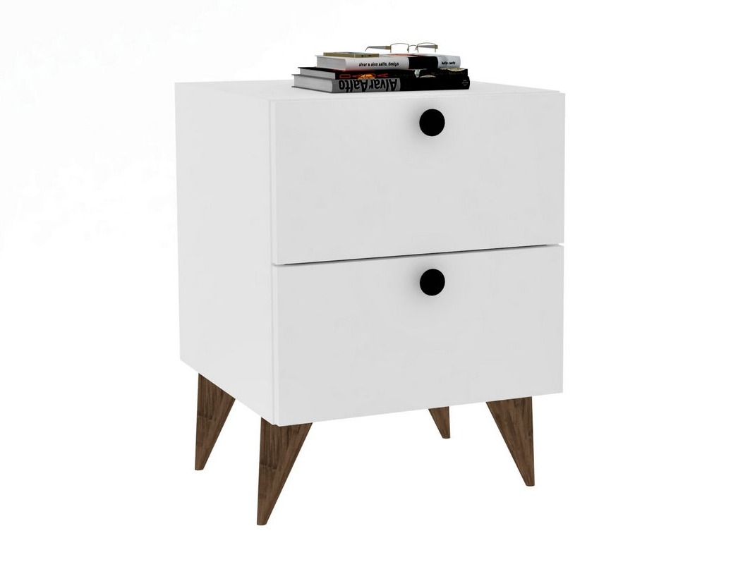 Nočna omarica Kailua 2594 (Bela)