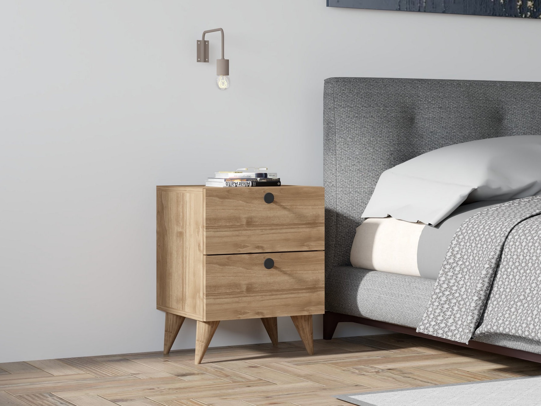 Nočna omarica Kailua 2594 (Oreh)