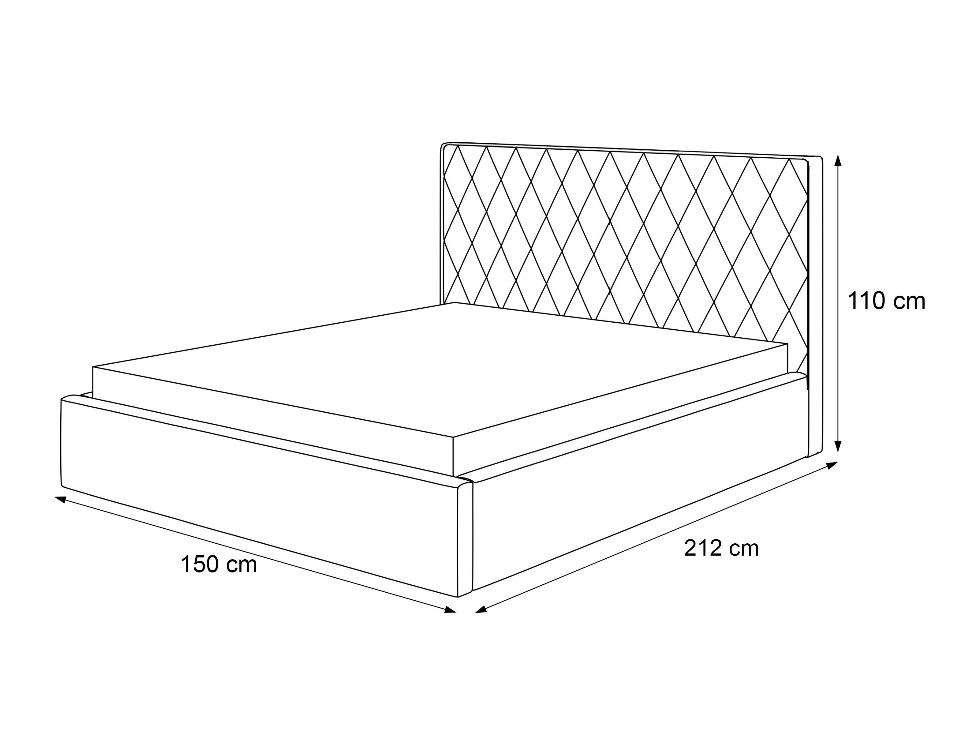 Postelja Martinez 109 (Magic Velvet 2225)