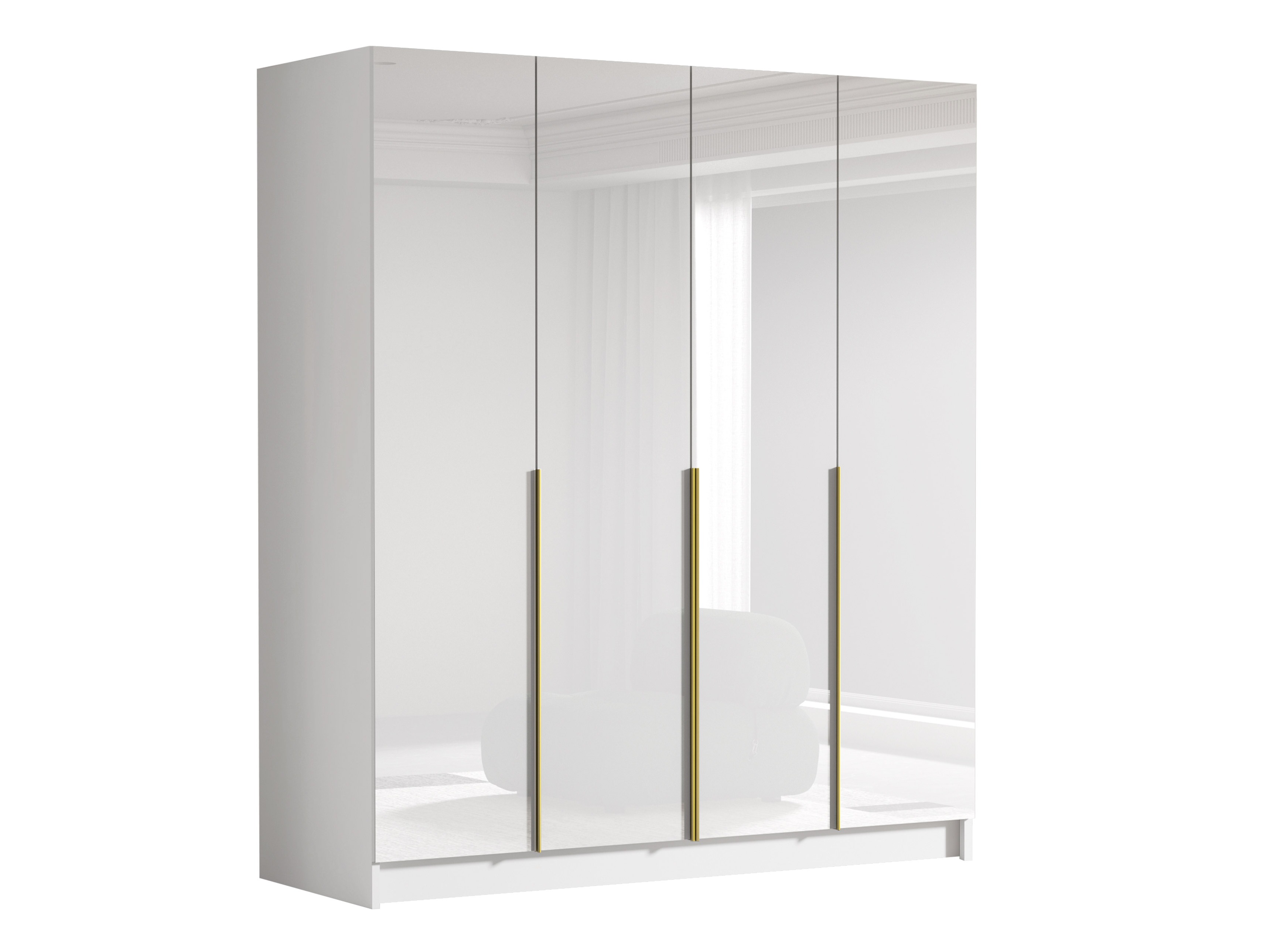 Garderobna omara Atlanta 176 (Zlata)