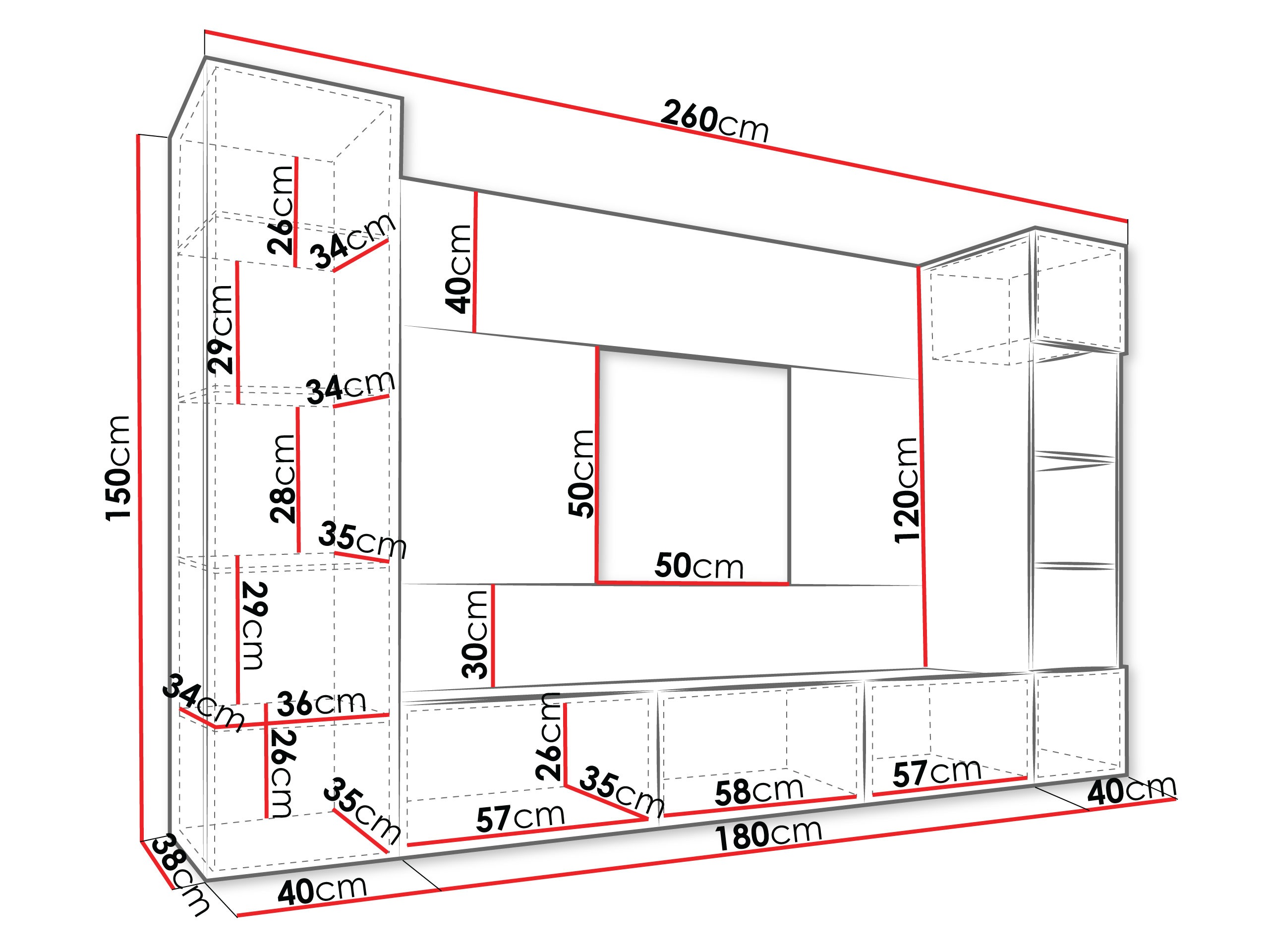 Komplet za dnevno sobo Comfivo 450 (Bela + Beli marmor)