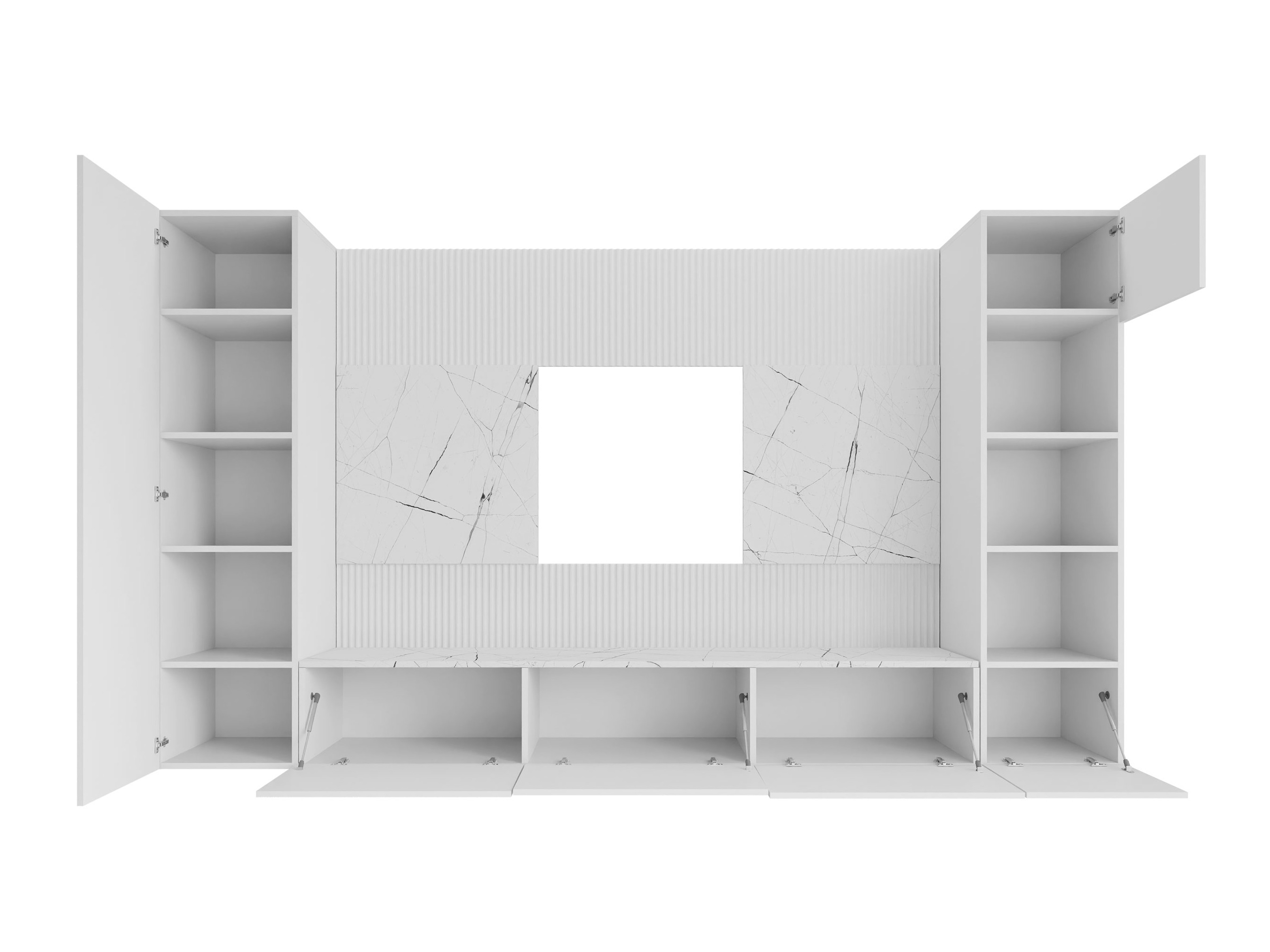 Komplet za dnevno sobo Comfivo Salix IV (Bež + Cremona hrast)