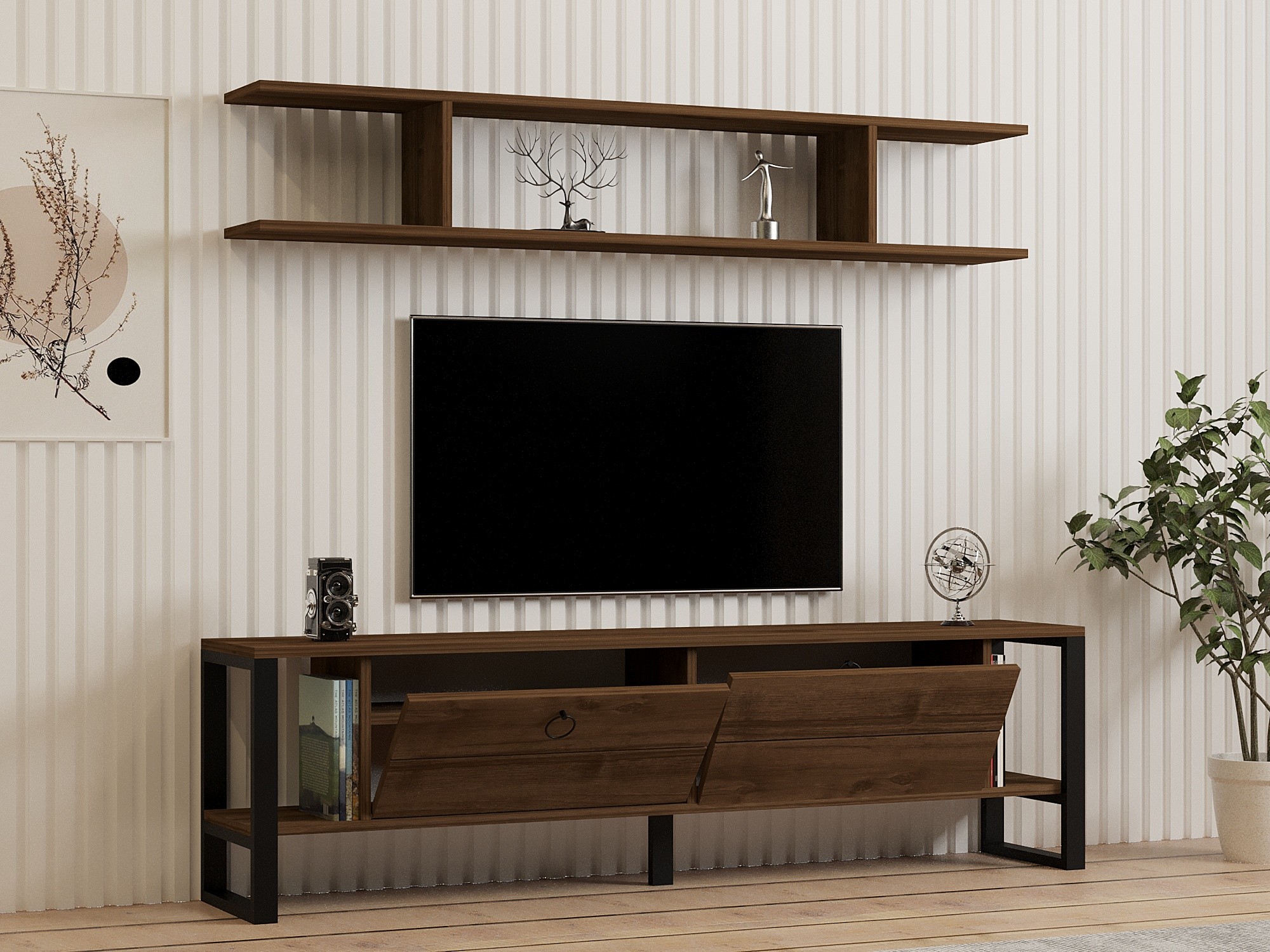 Komplet za dnevno sobo Kailua 2643 (Oreh)