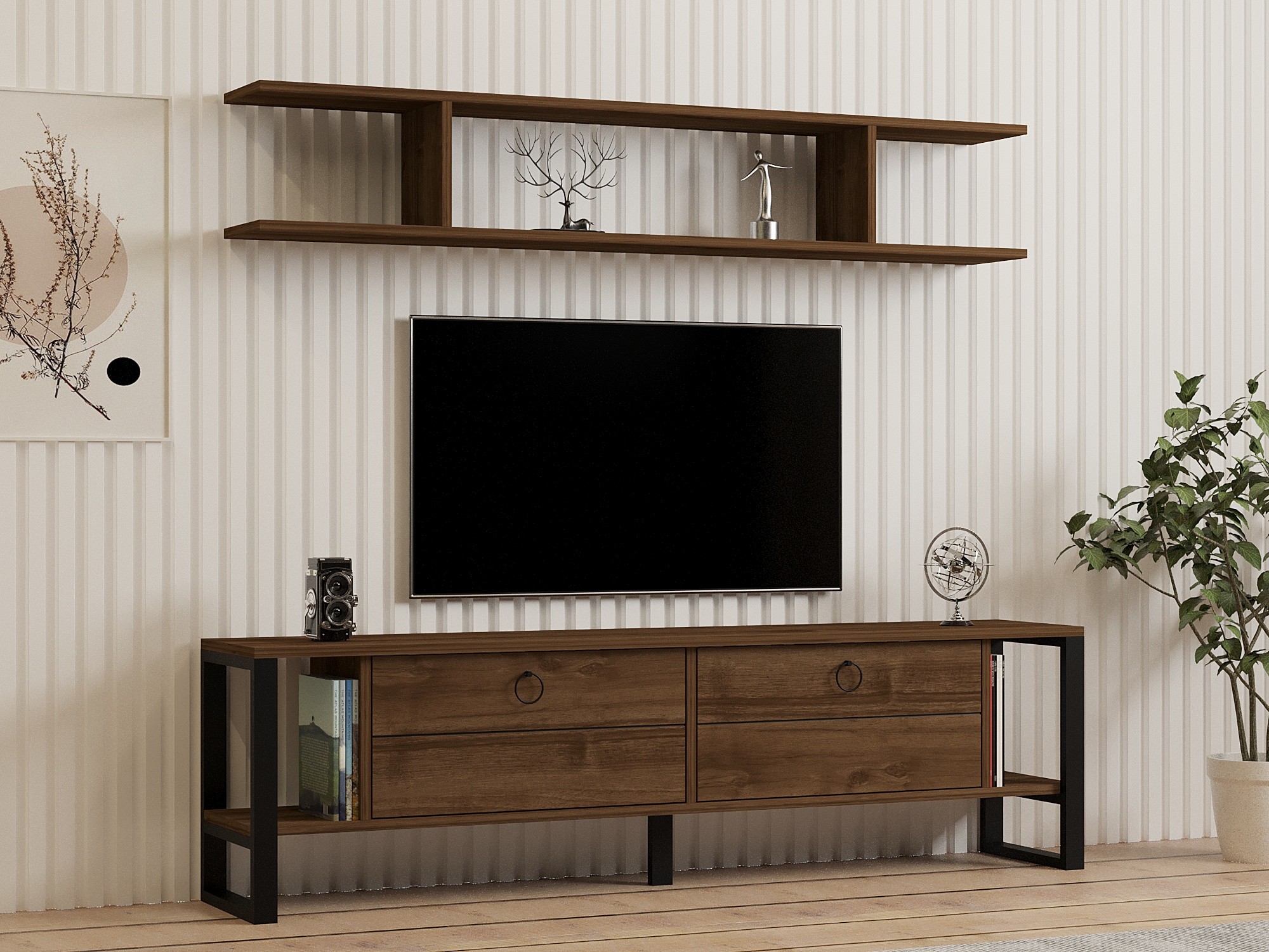 Komplet za dnevno sobo Kailua 2643 (Oreh)