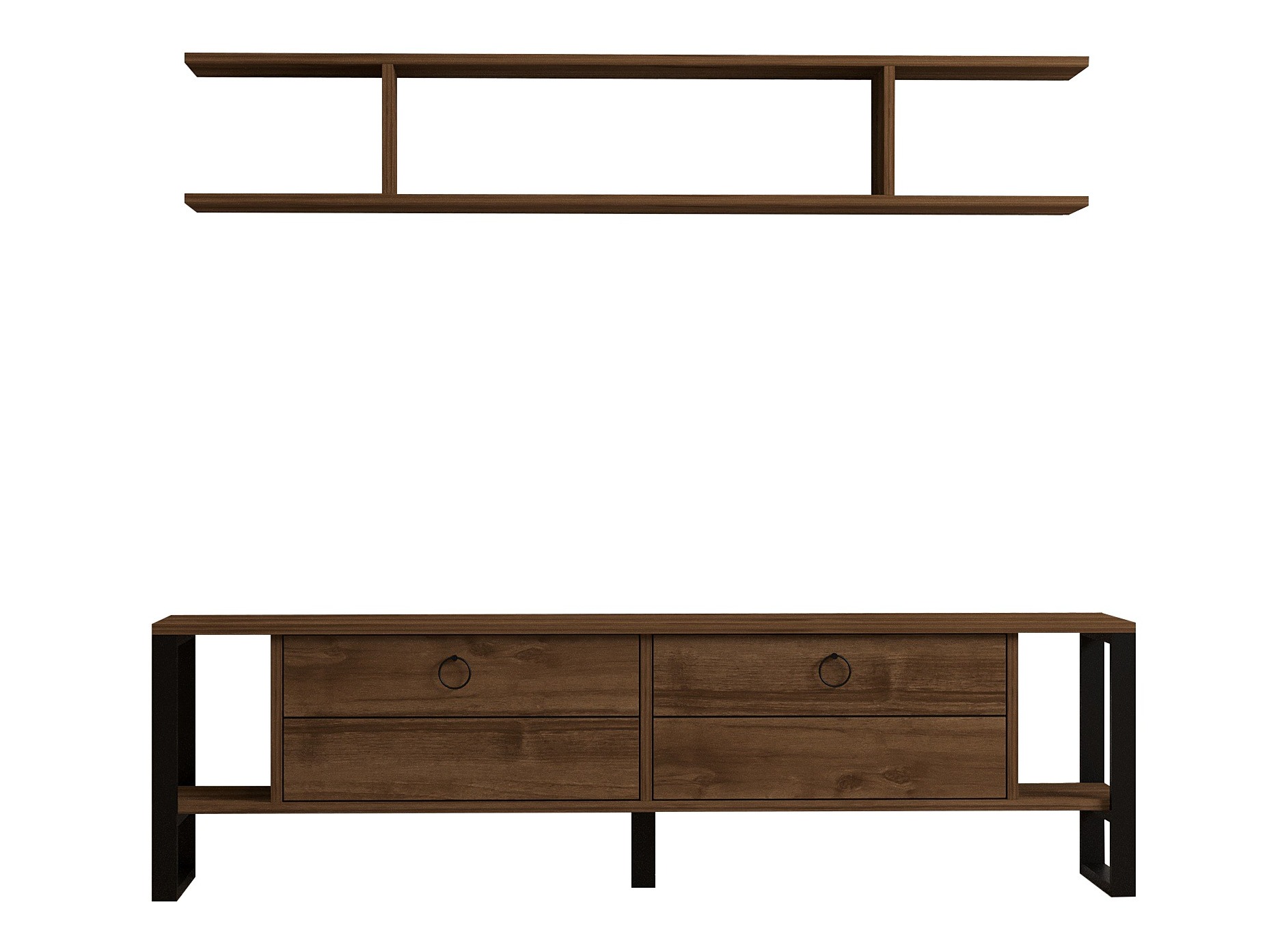 Komplet za dnevno sobo Kailua 2643 (Oreh)