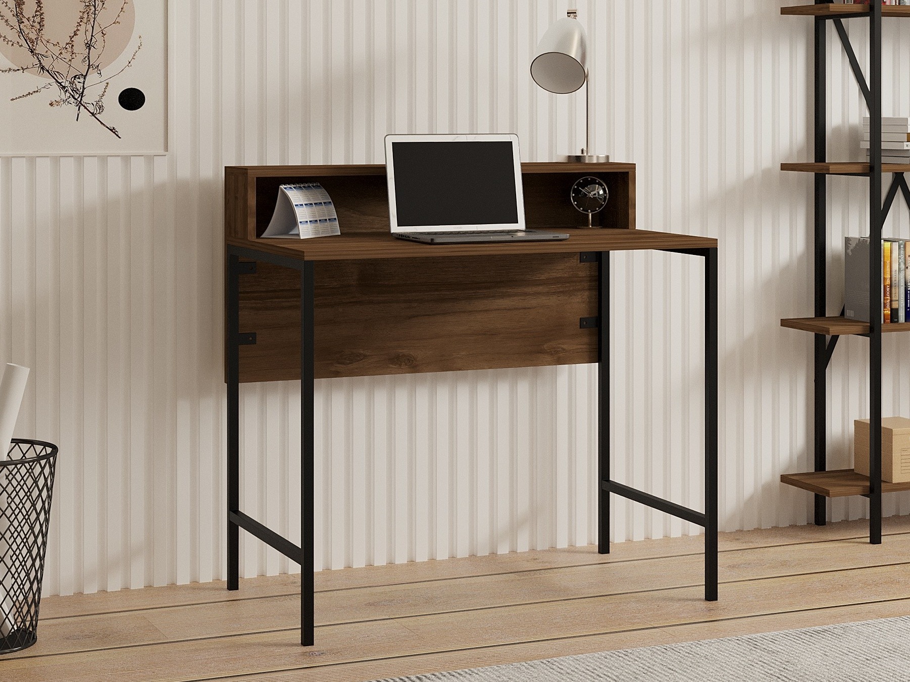 Pisalna miza Kailua 2607 (Črna + Oreh)