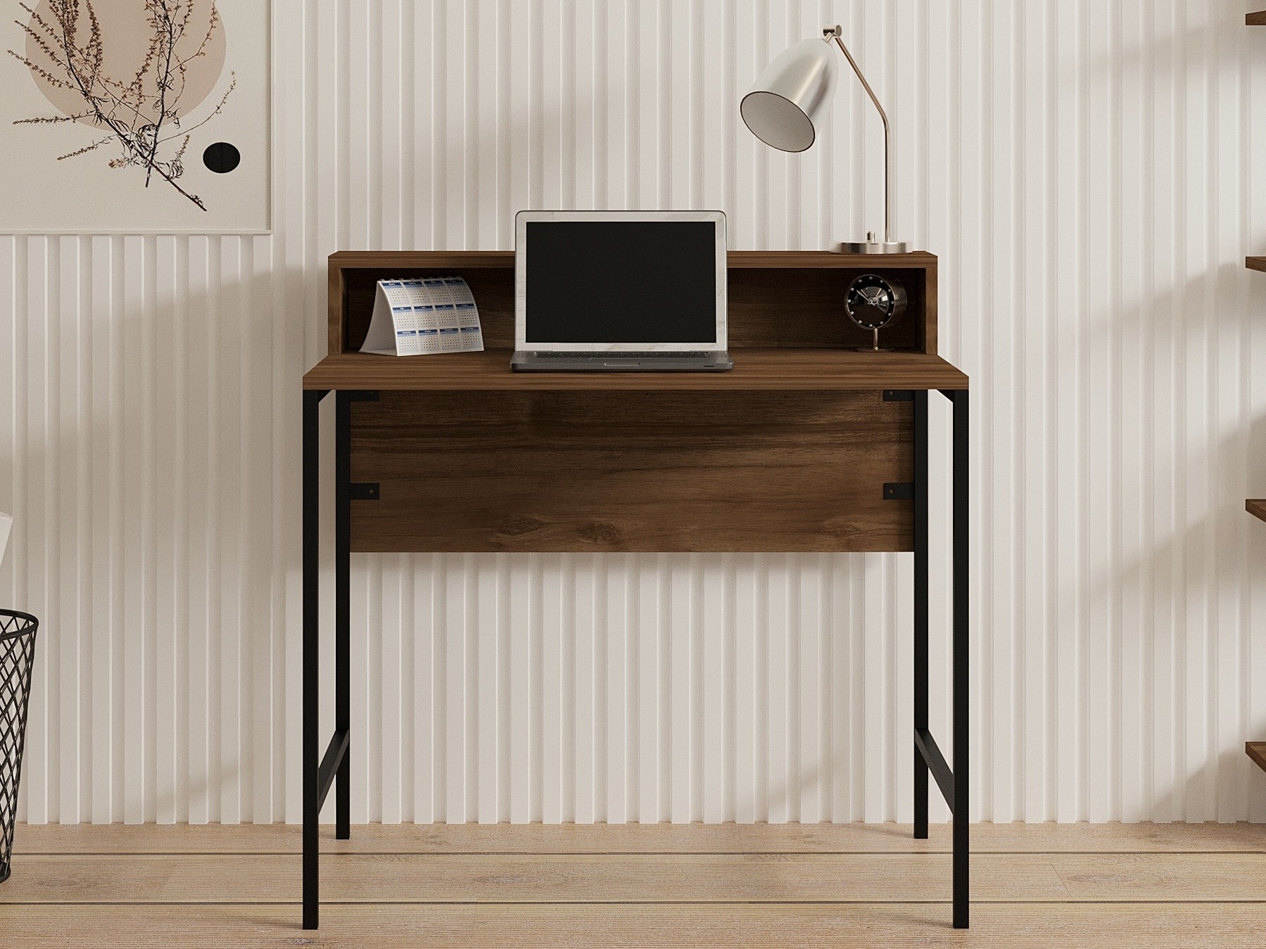 Pisalna miza Kailua 2607 (Črna + Oreh)