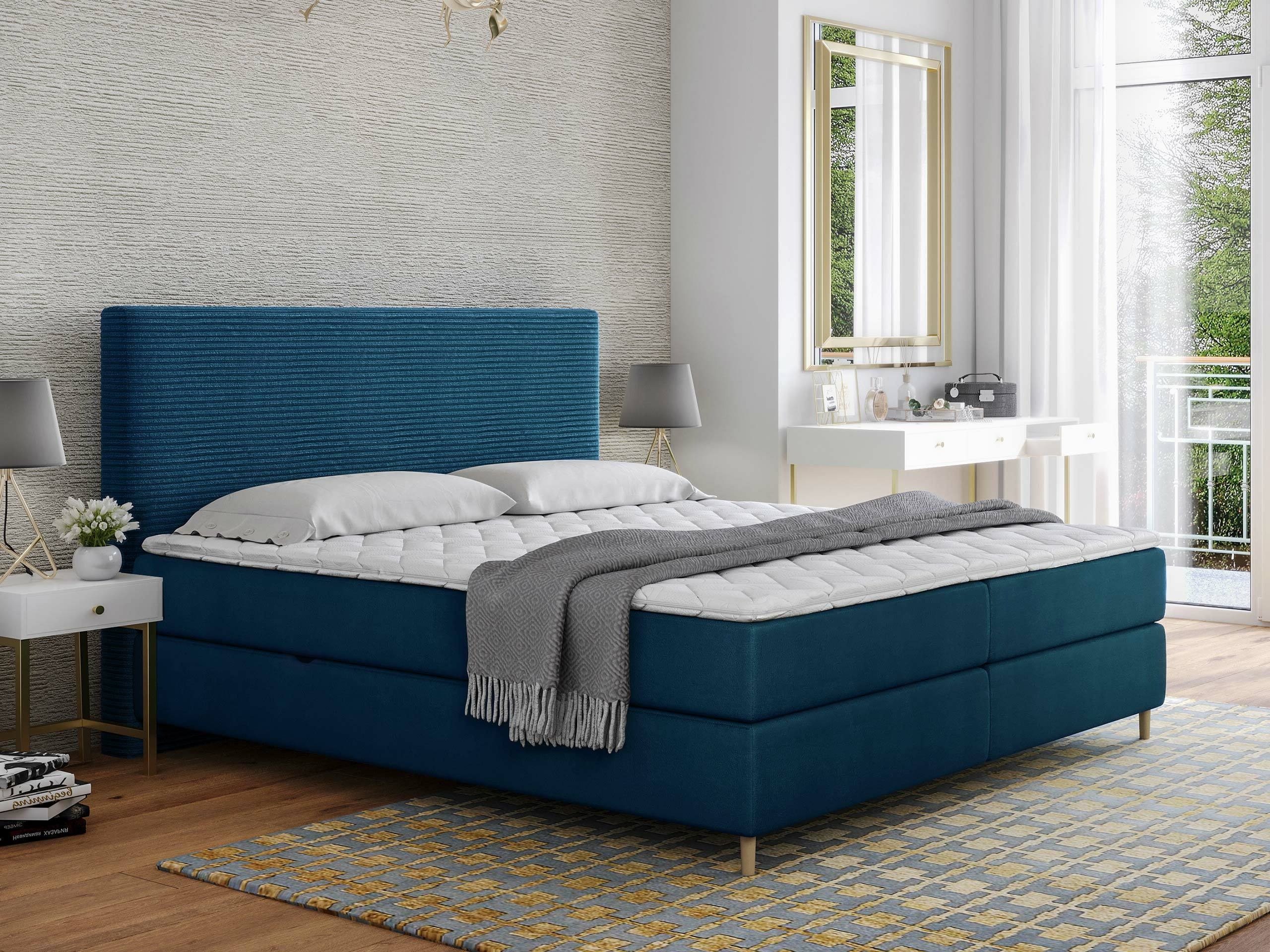 Boxspring postelja ComfiDream Miraara (Poso 05 + Kronos 05)