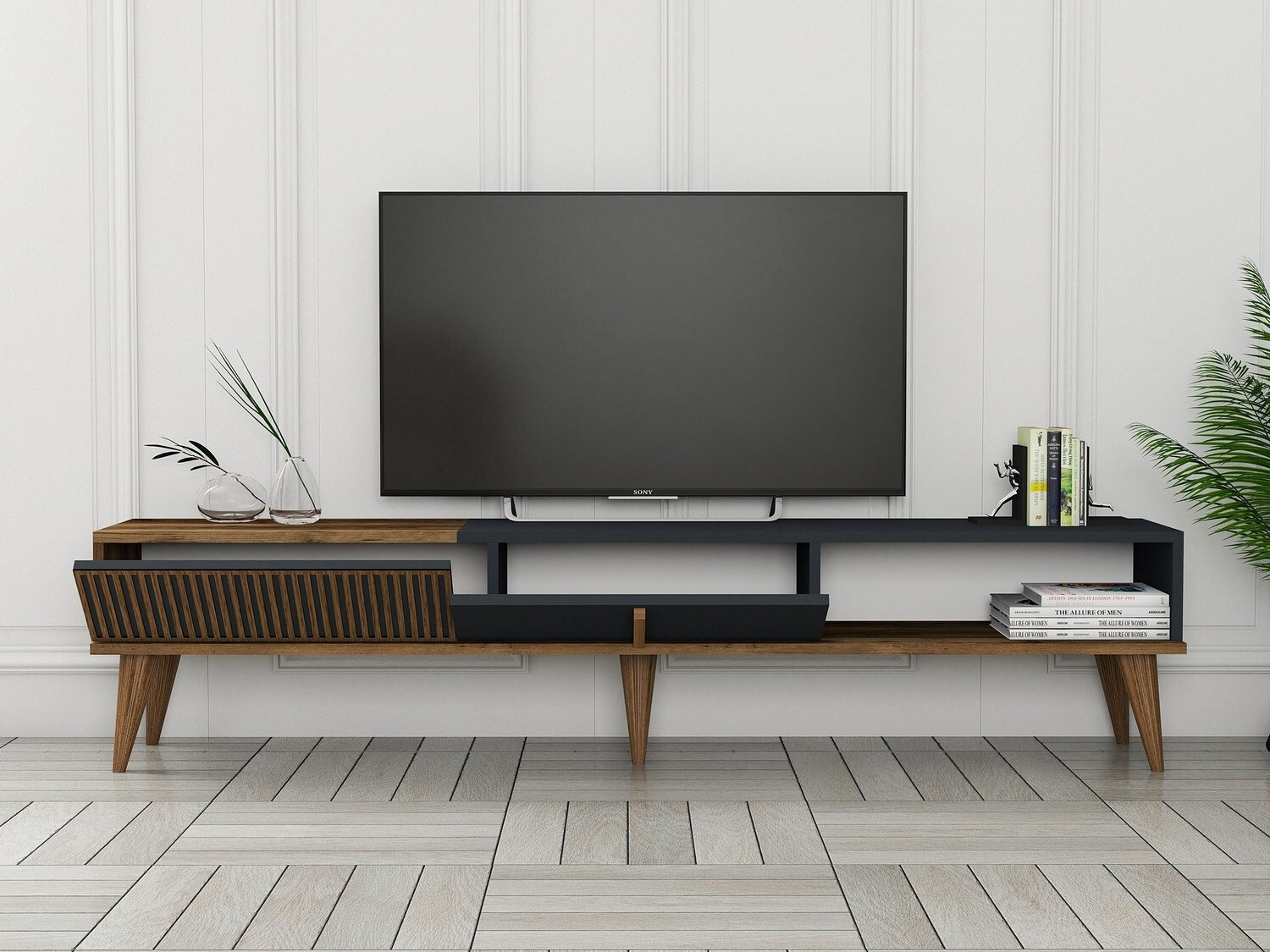 TV-omarica Mavbene 102 (Oreh + Antracit)