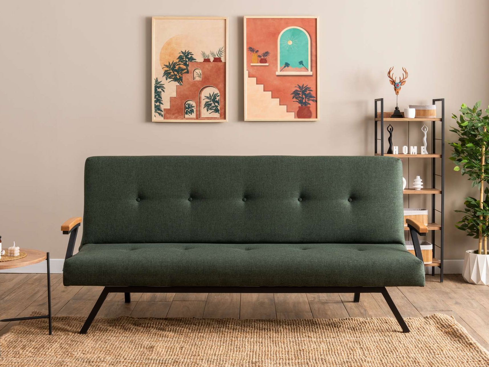 Kavč z ležiščem Altadena 604 (Zelena)