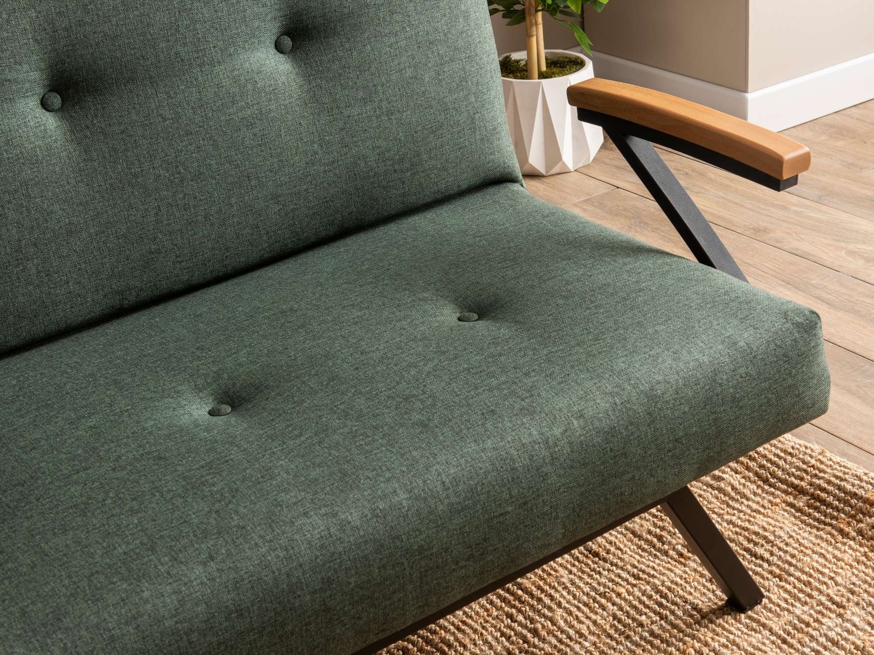 Kavč z ležiščem Altadena 604 (Zelena)