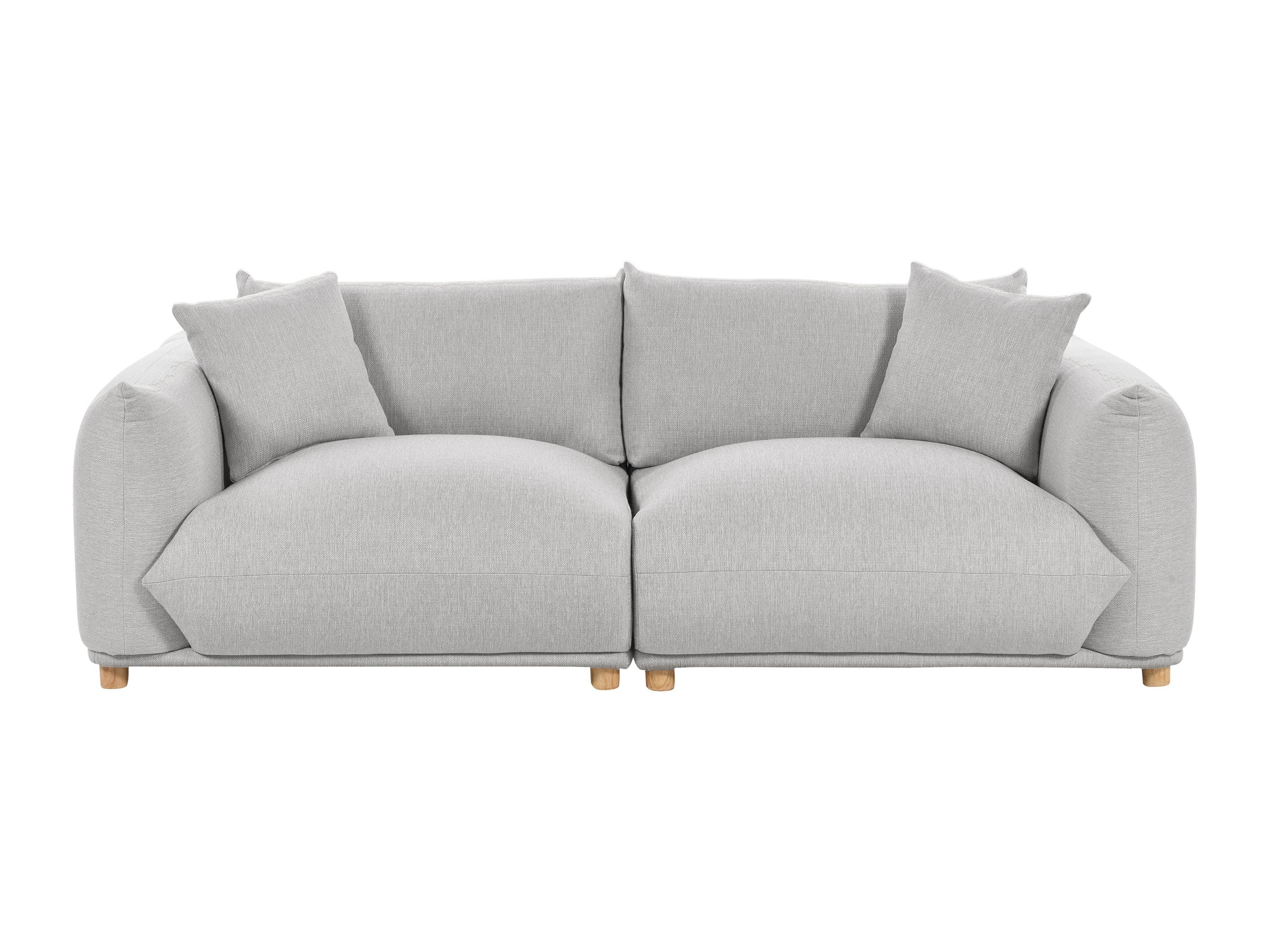 Komplet oblazinjenega pohištva Berwyn 2724 (Svetlo siva)