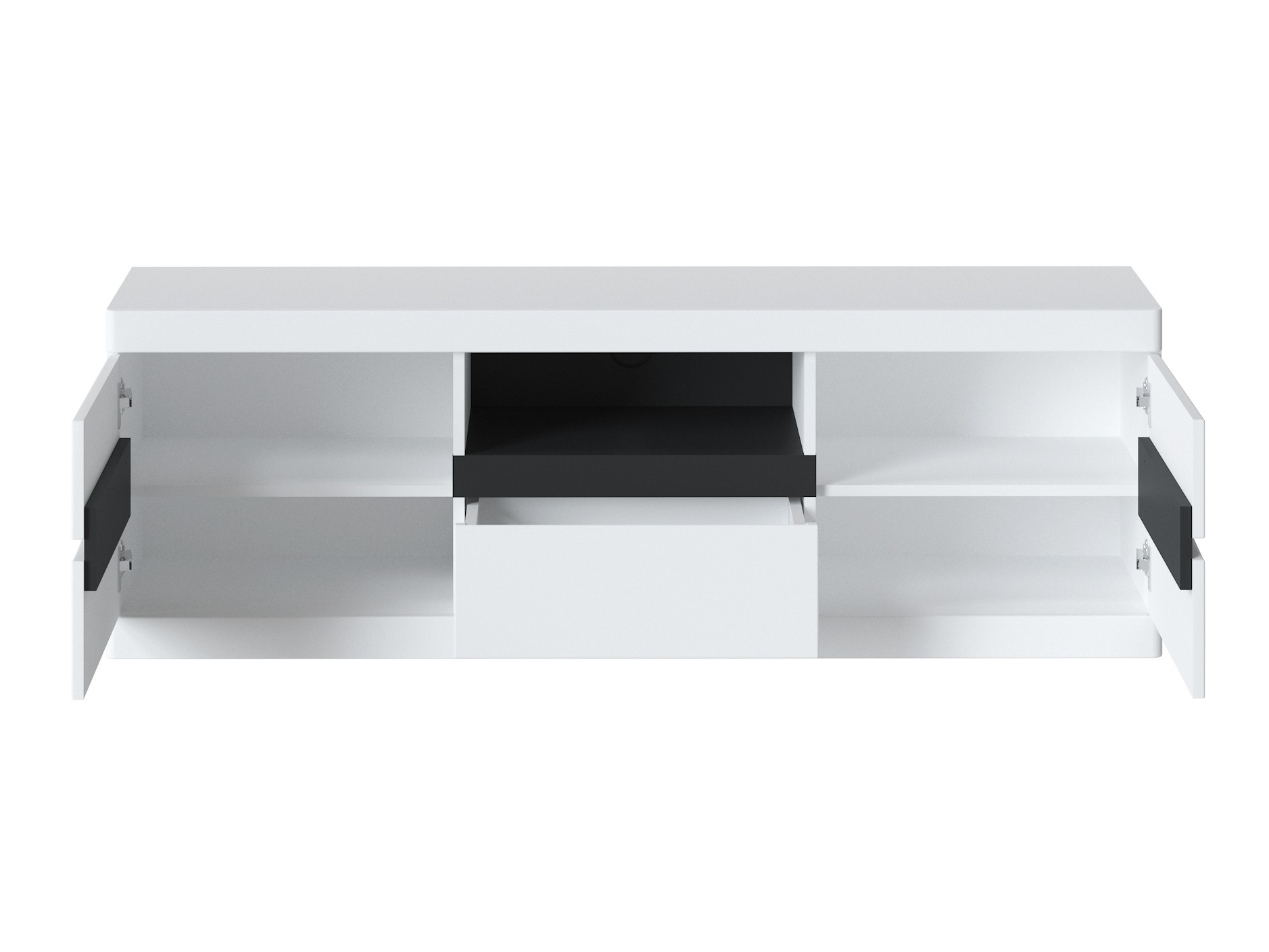 TV-omarica Venlori 121 (Bela + Grafit)