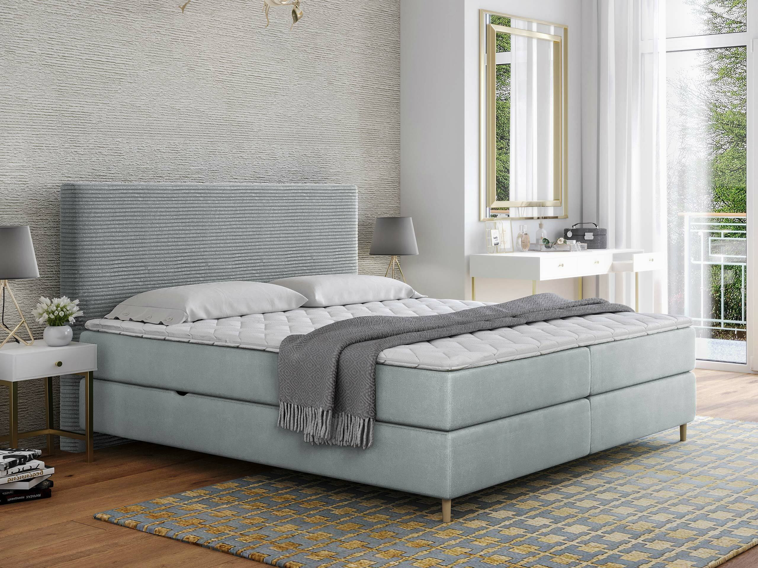 Boxspring postelja ComfiDream 177 (Poso 55 + Paros 05)