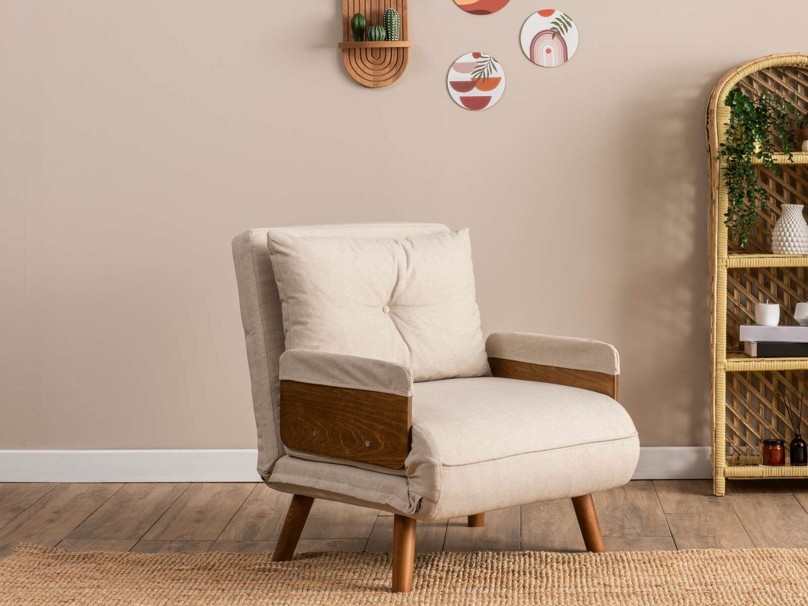 Fotelj Altadena 607 (Krema)