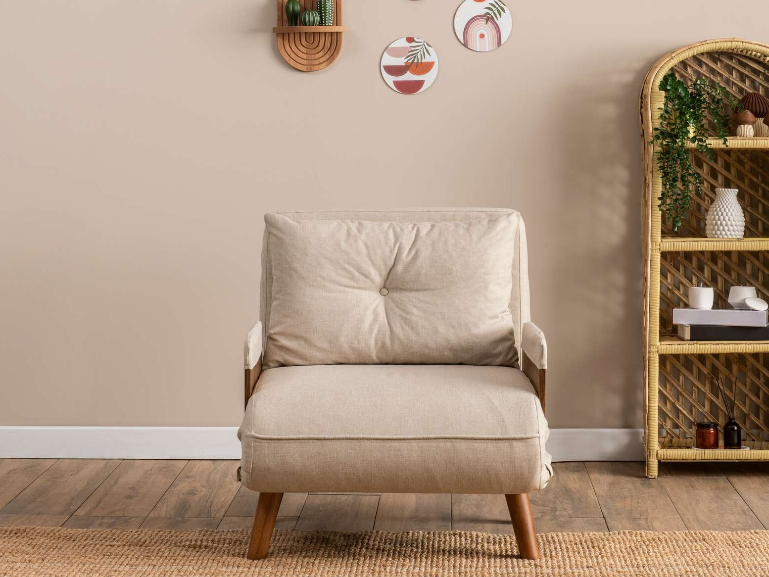 Fotelj Altadena 607 (Krema)