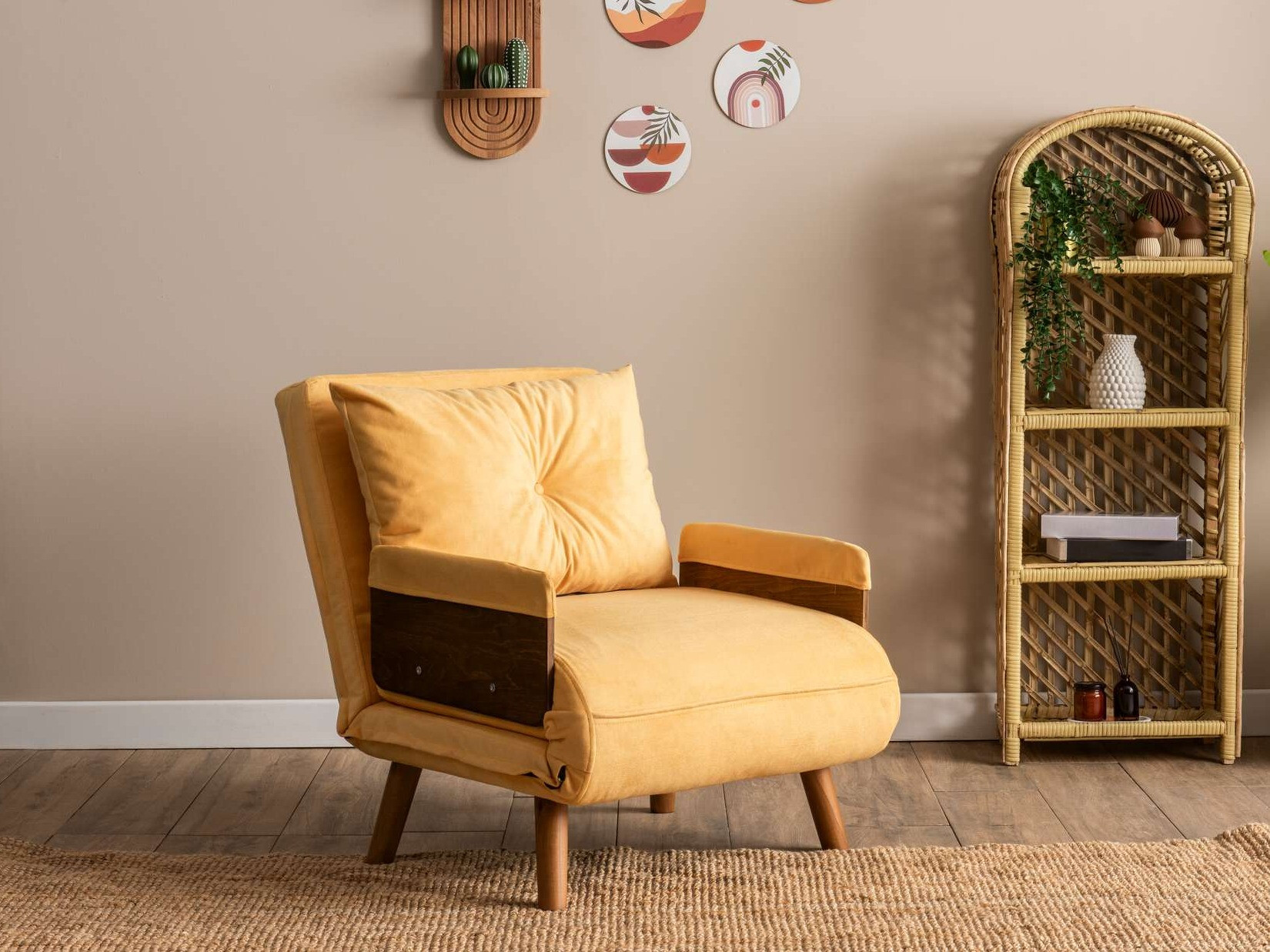 Fotelj Altadena 607 (Svetlo rumena)