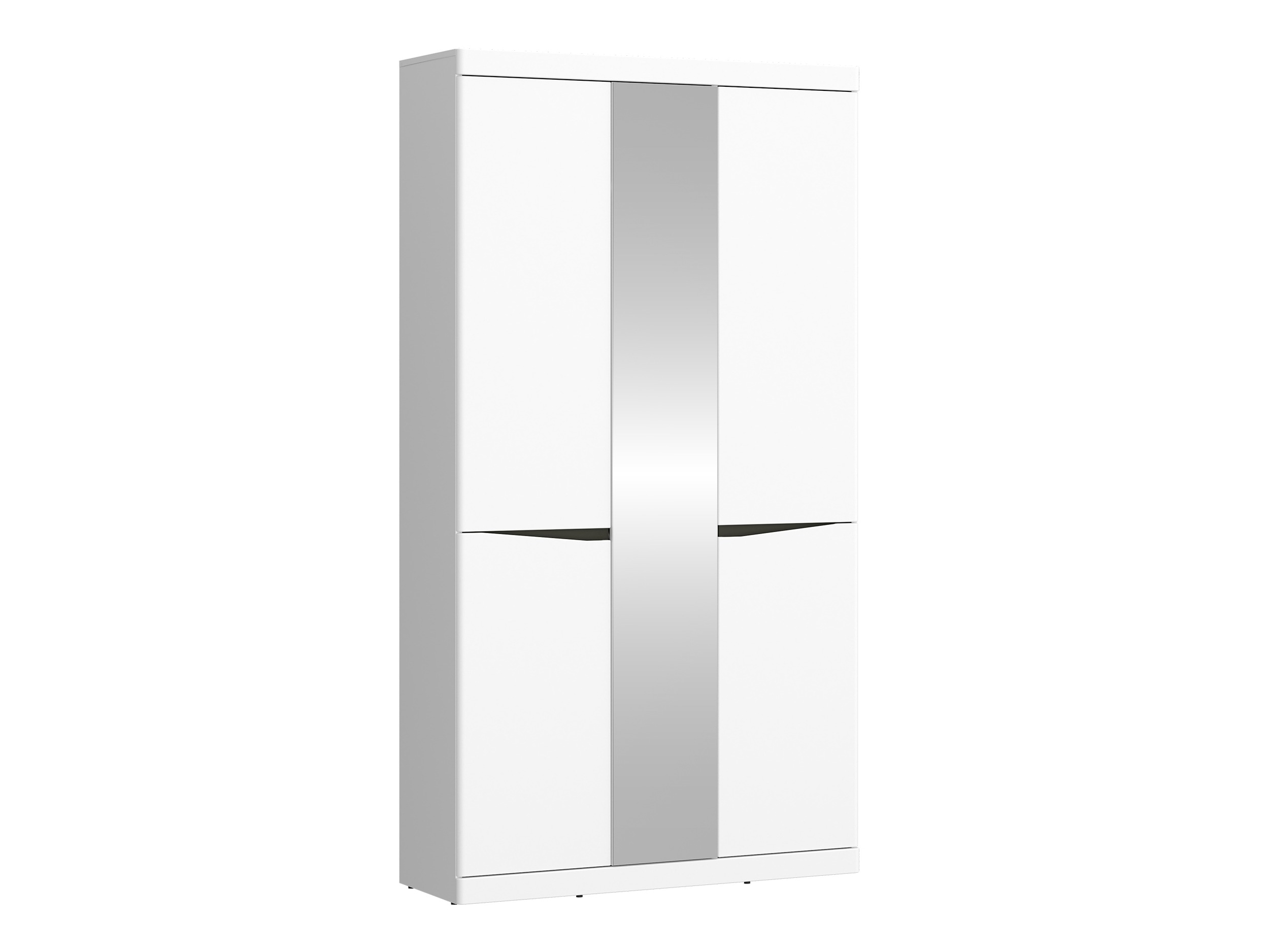 Garderobna omara Venlori 139 (Bela + Grafit)