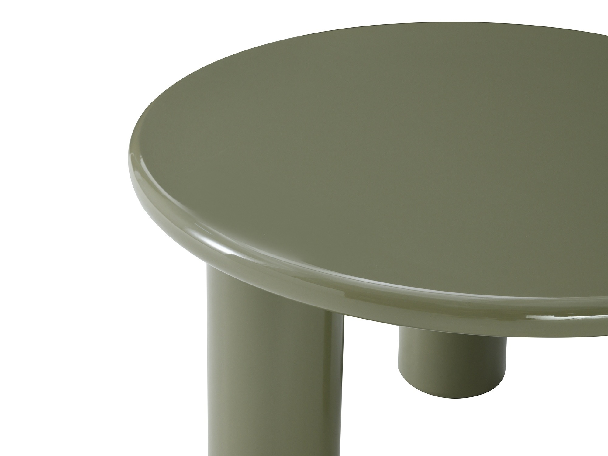 Klubska mizica Burleson 493 (Sijaj zelena)