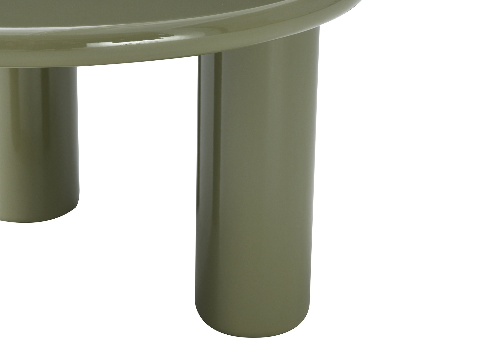 Klubska mizica Burleson 493 (Sijaj zelena)