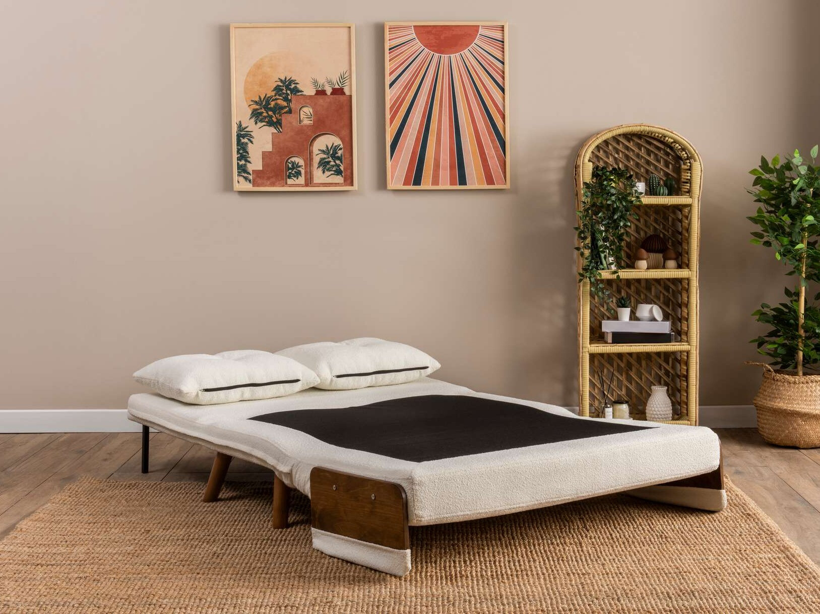 Raztegljiv kavč Altadena 606 (Bela)