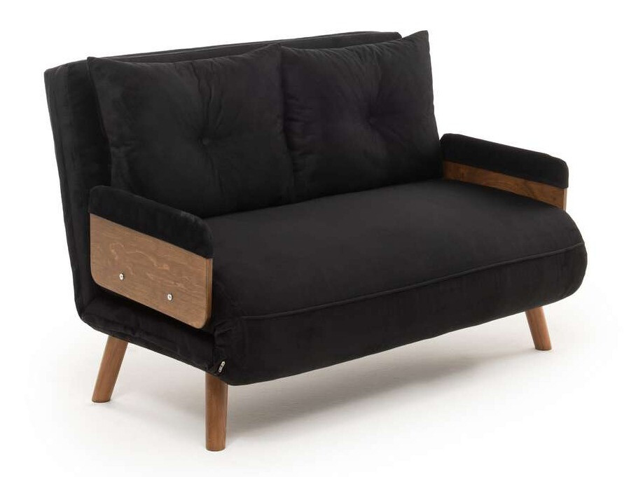 Raztegljiv kavč Altadena 606 (Črna)