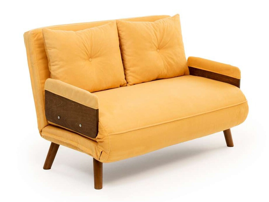 Raztegljiv kavč Altadena 606 (Svetlo rumena)