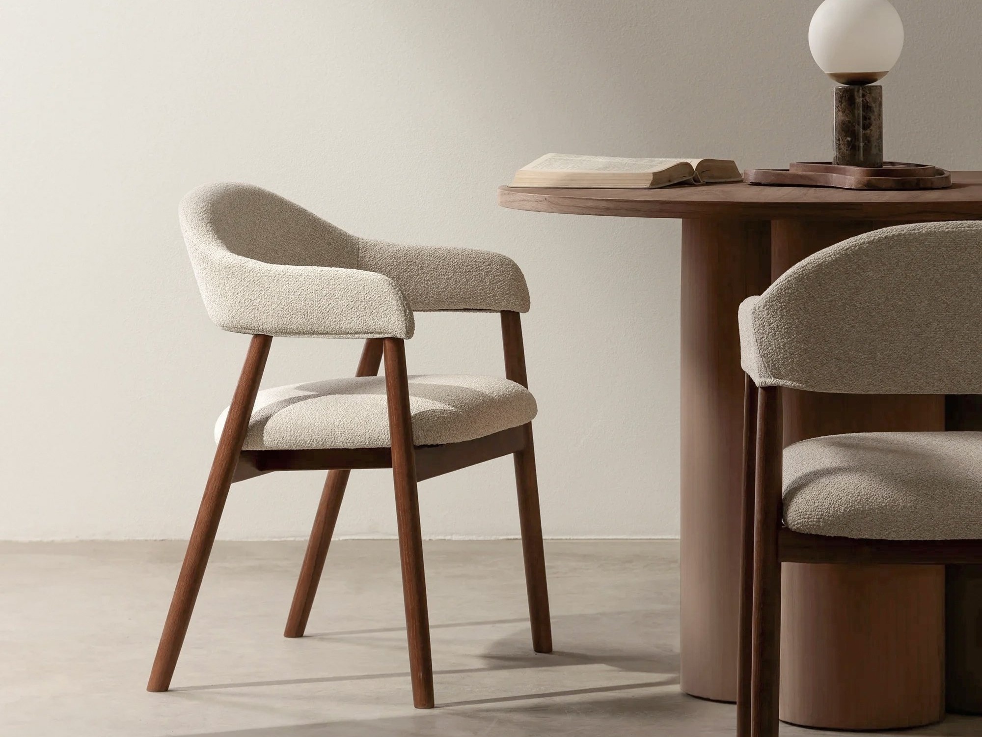 Stol Burleson 330 (Bež + Oreh)