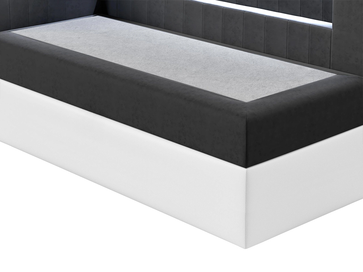 Boxspring postelja Lucus VIII (Soft 017 + Fresh 8)