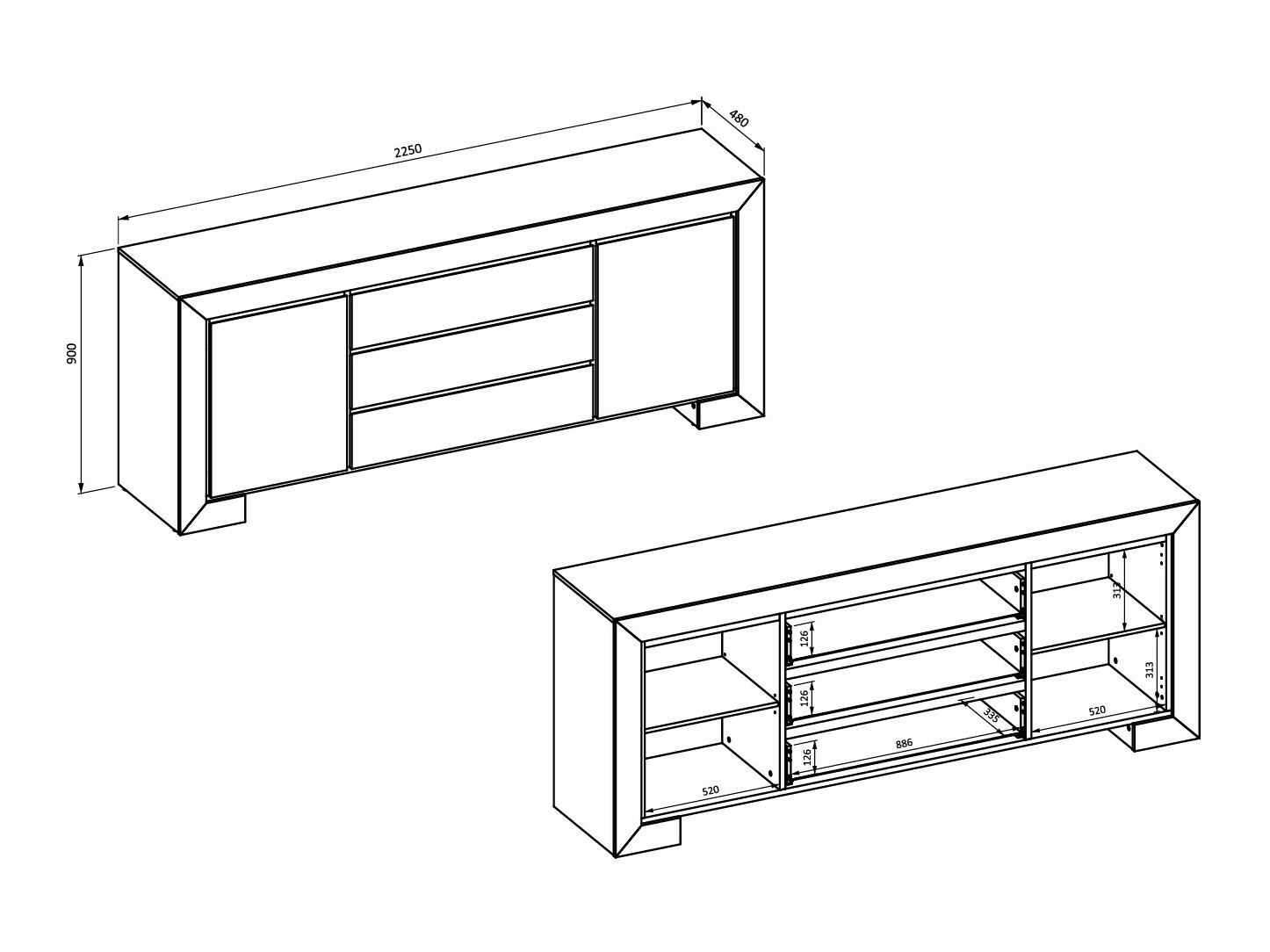 Komplet za dnevno sobo Etrteo 106