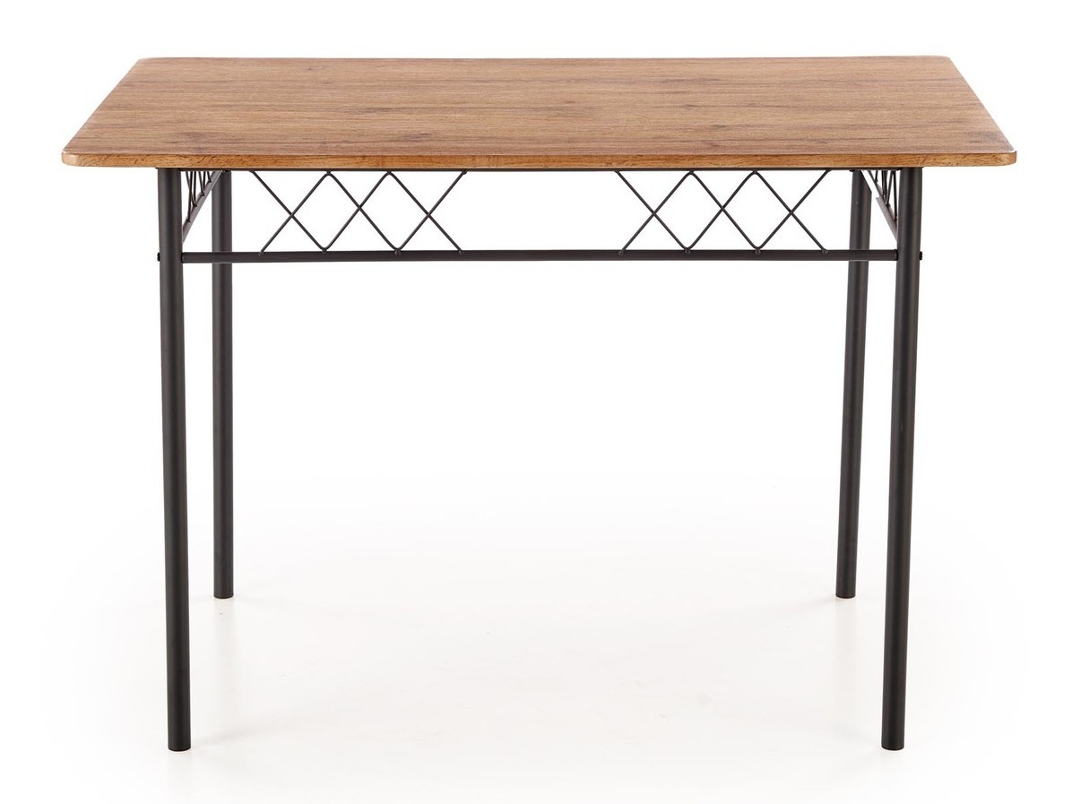 Jedilniški komplet Houston 1251 (Hrast + Črna)