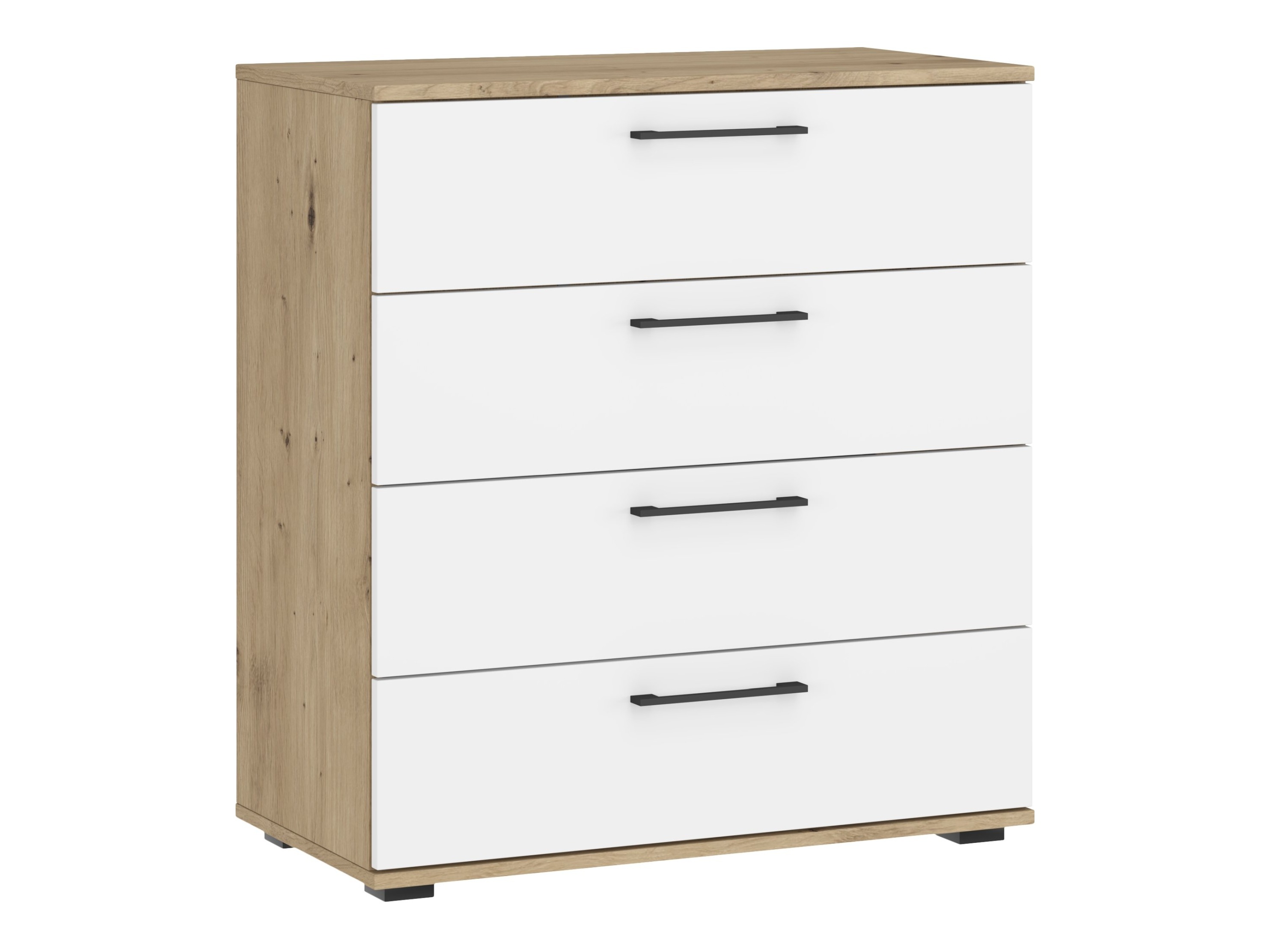 Komoda Houston 1976 (Bela + Artisan hrast)