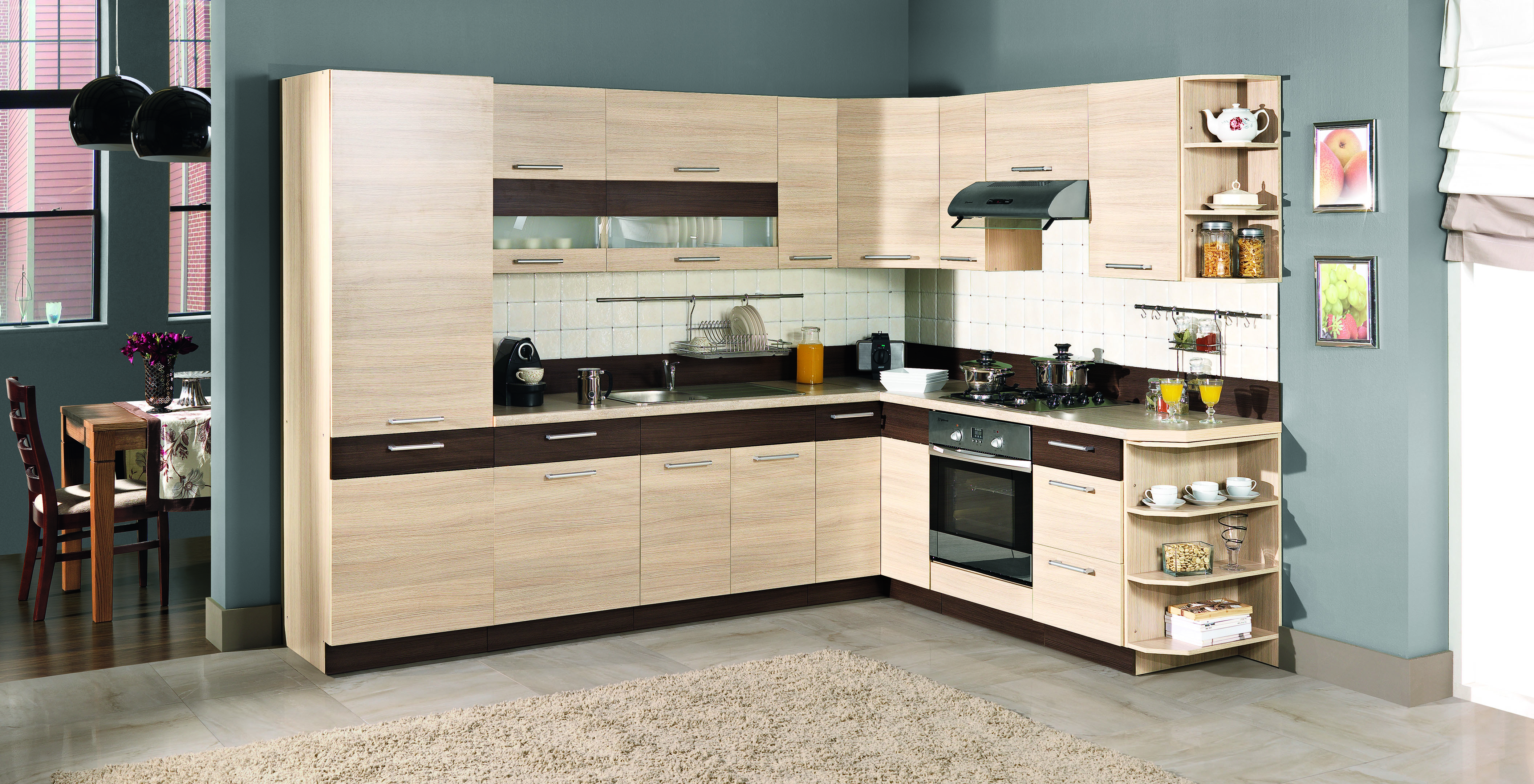 Modularni kuhinjski komplet Mode Light 129